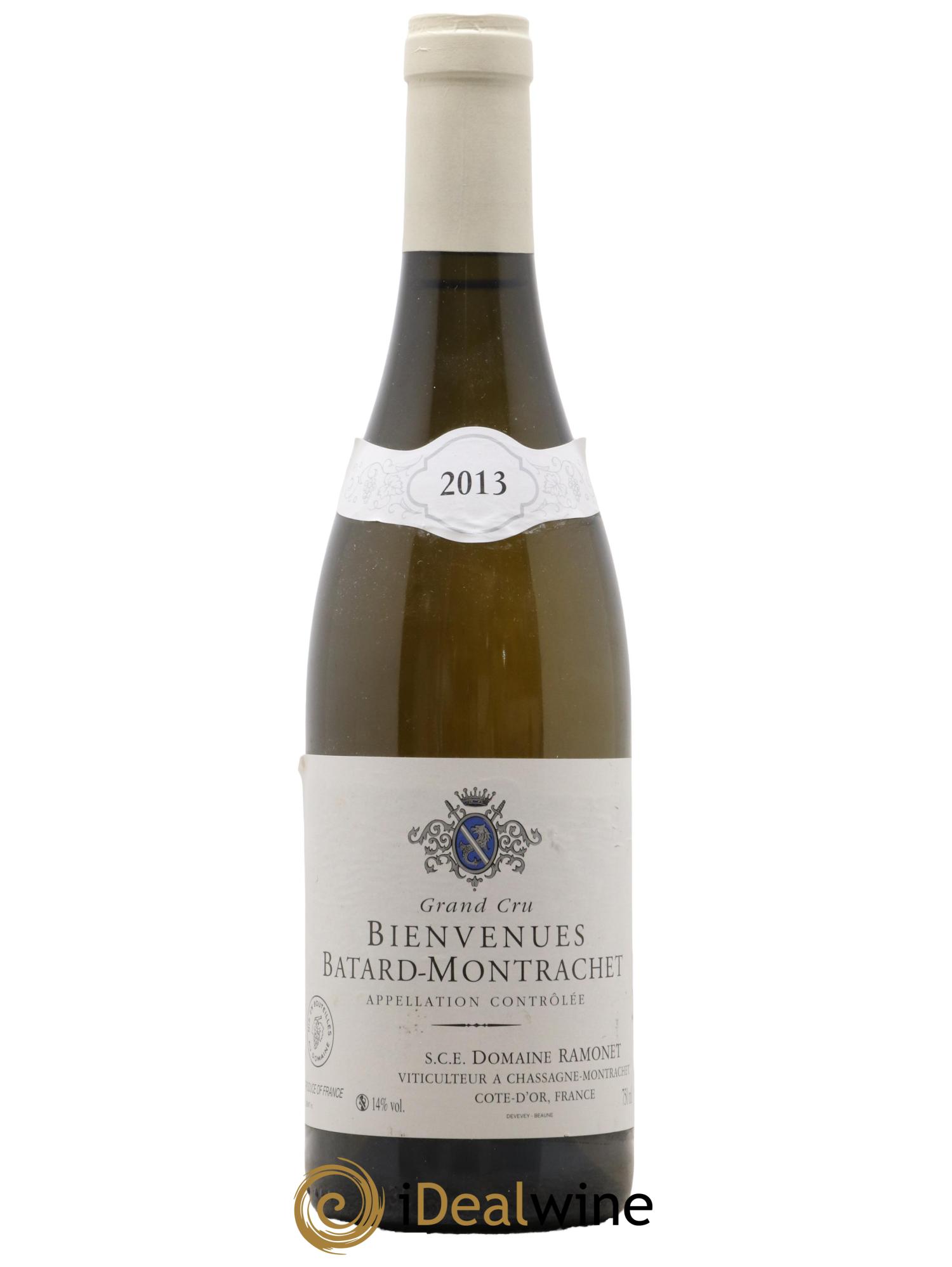 Bienvenues-Bâtard-Montrachet Grand Cru Ramonet (Domaine) 2013 - Lot de 1 bouteille - 0