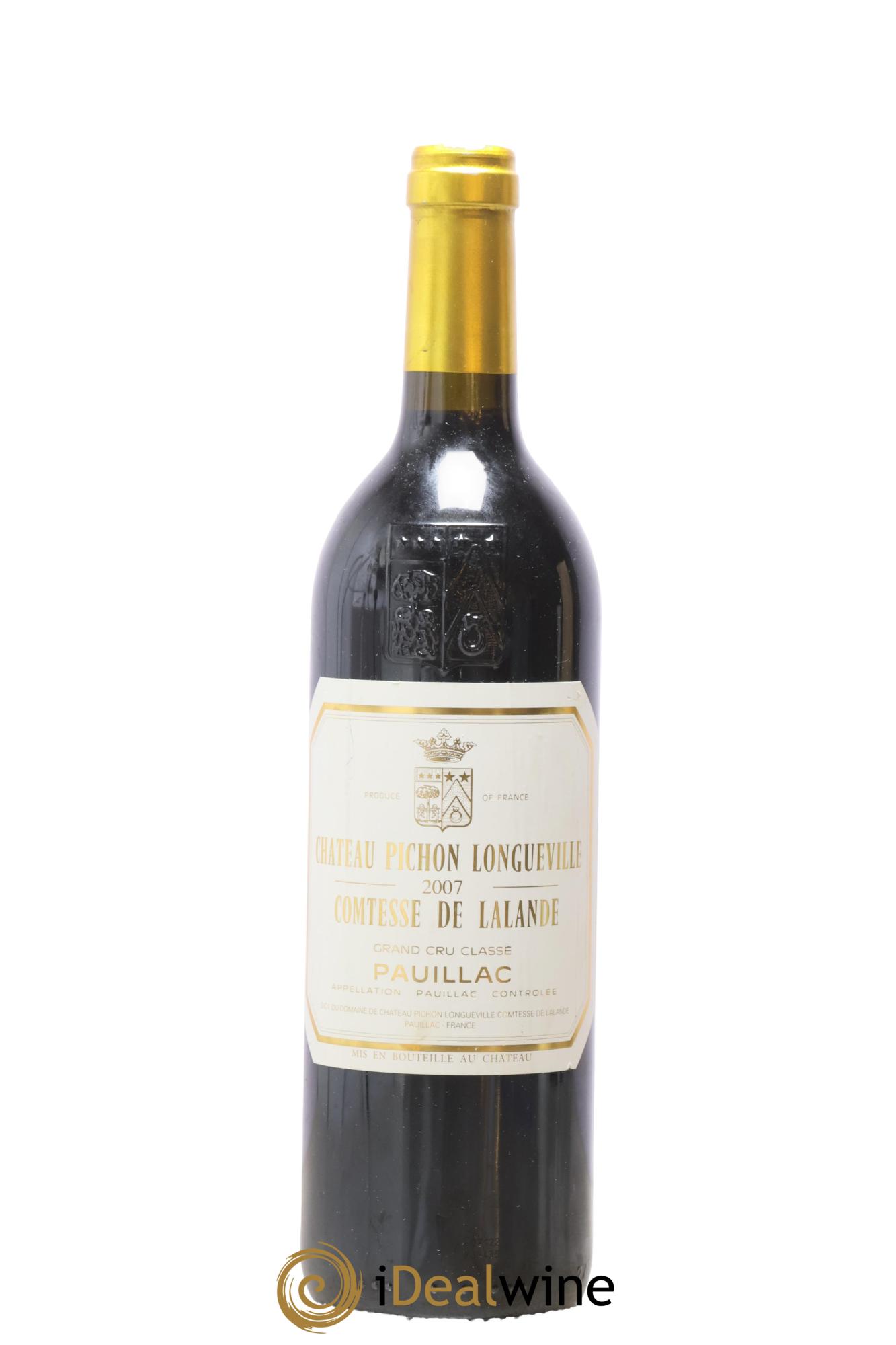Château Pichon Longueville Comtesse de Lalande 2ème Grand Cru Classé 2007 - Lot of 1 bottle - 0