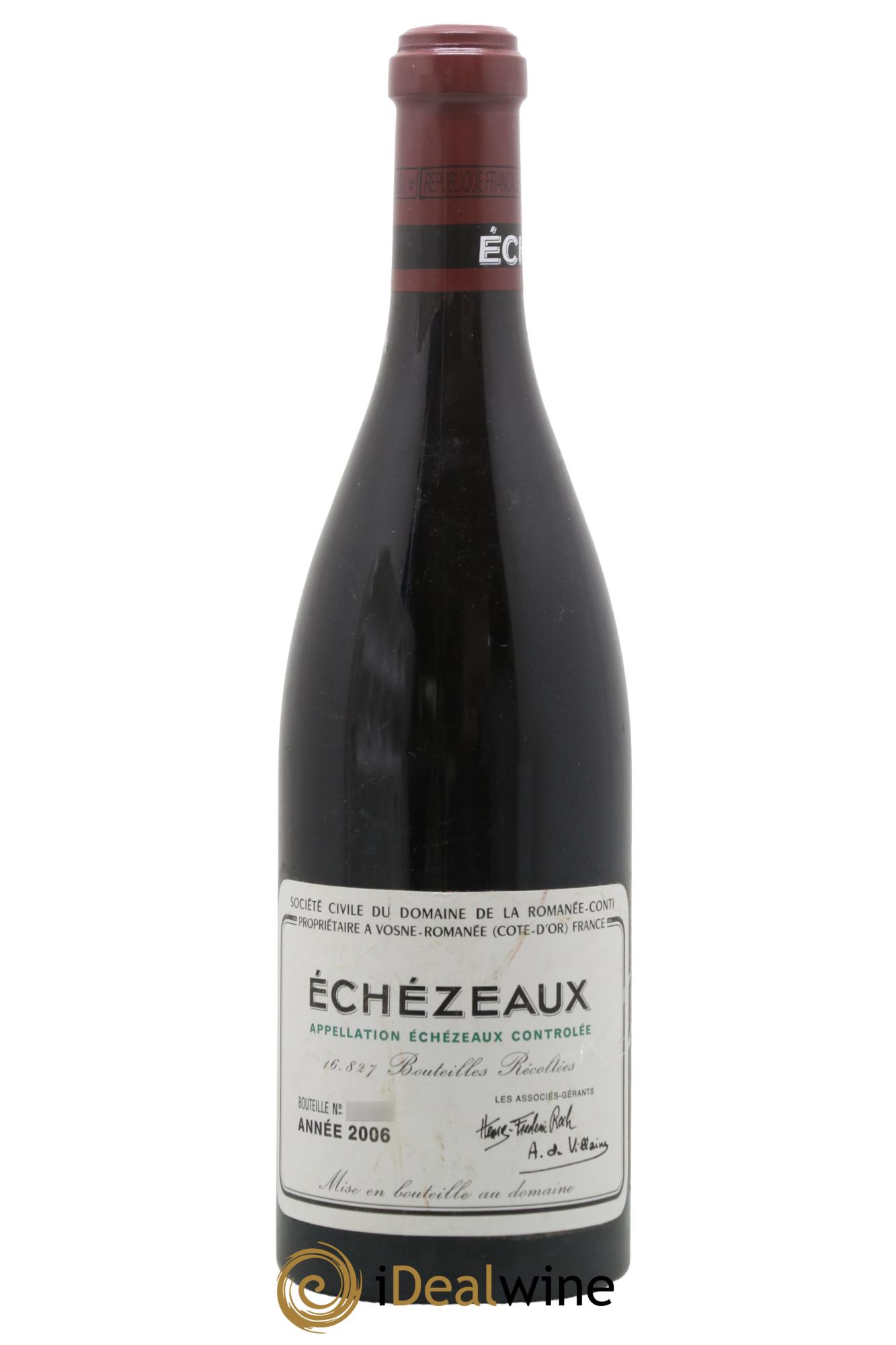 Echezeaux Grand Cru Domaine de la Romanée-Conti 2006 - Lotto di 1 bottiglia - 0