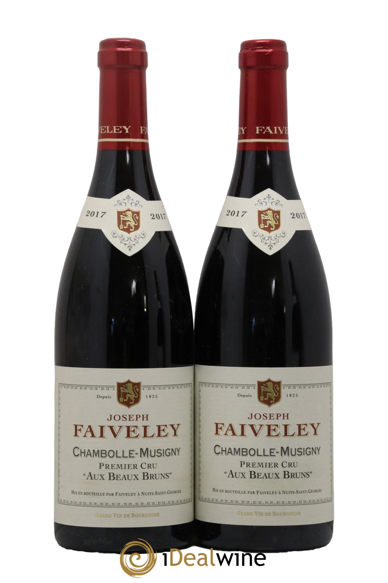 Chambolle-Musigny 1er Cru Beaux Bruns Faiveley 2017 - Lot de 2 bouteilles - 0