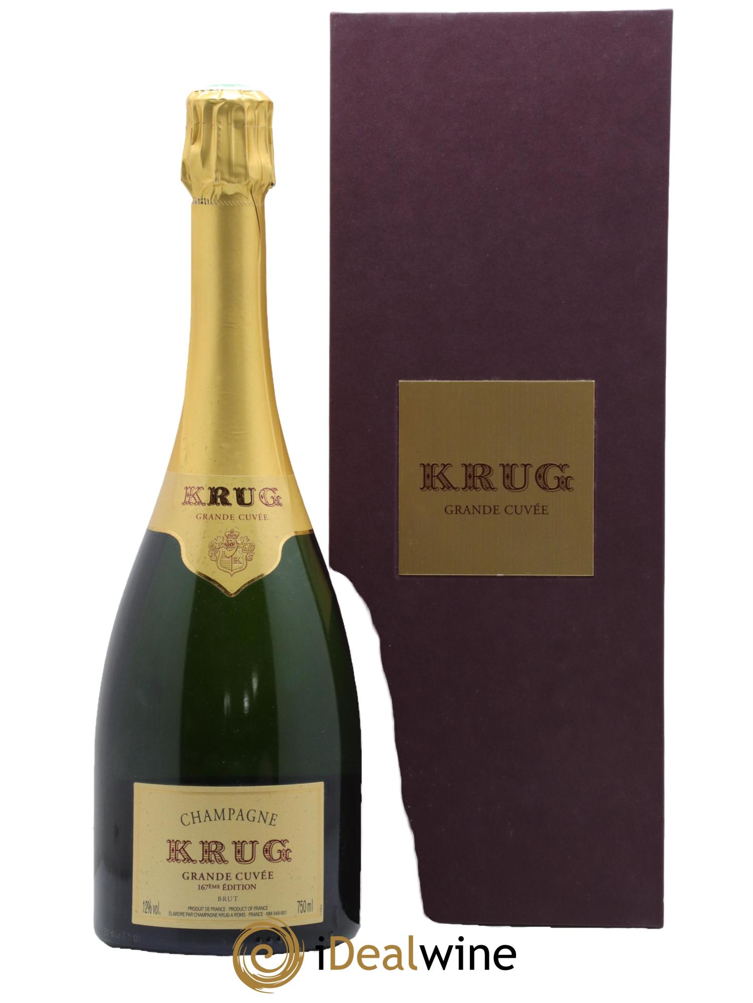 Grande Cuvée - 167ème édition Krug - Lot de 1 bouteille - 0