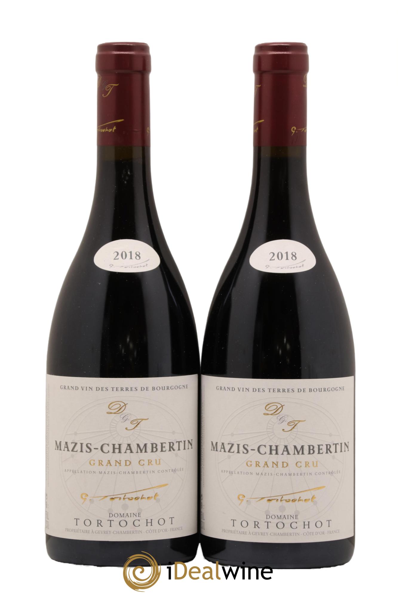 Mazis-Chambertin Grand Cru Tortochot (Domaine) 2018 - Lot de 2 bouteilles - 0