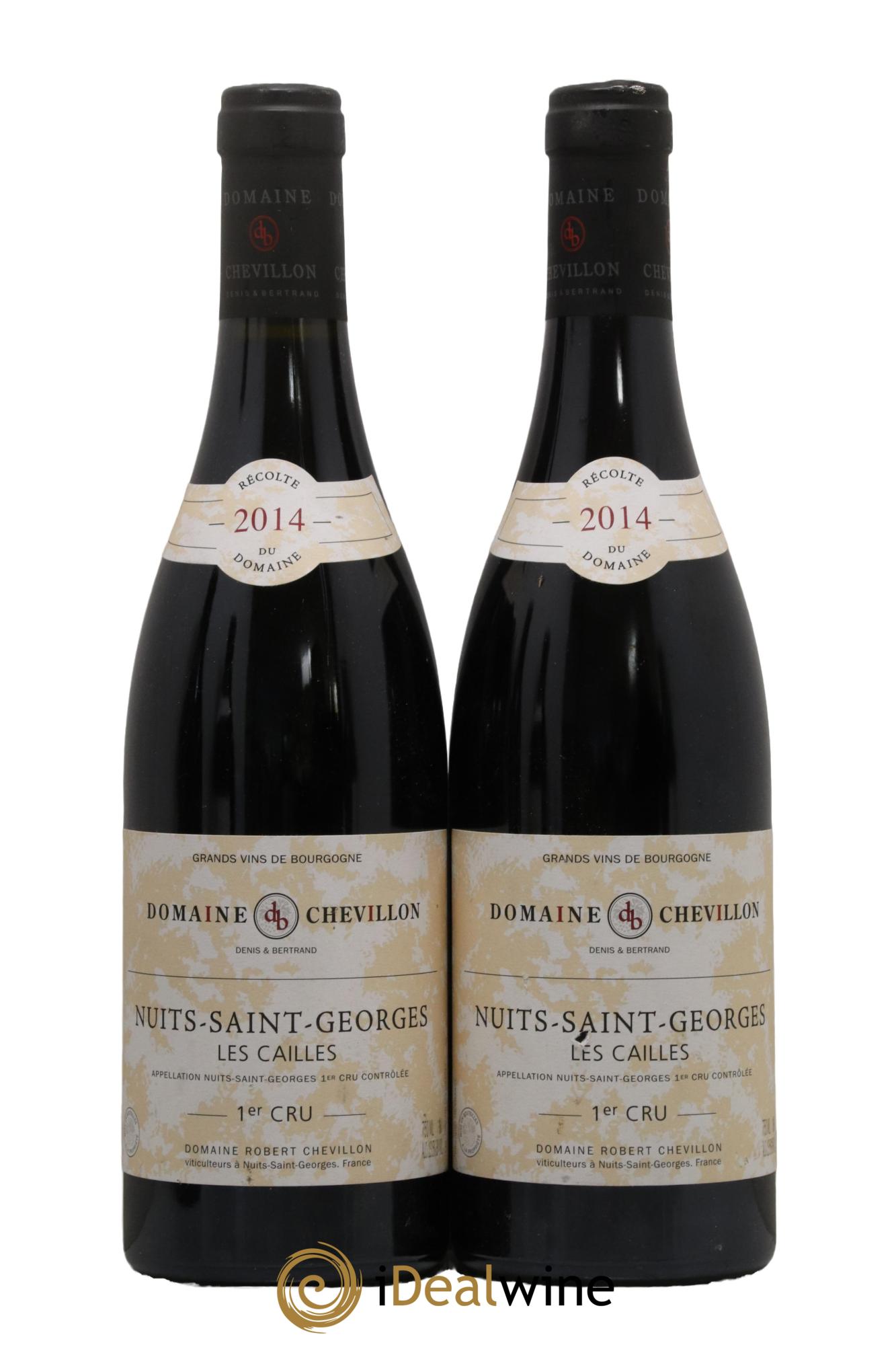 Nuits-Saint-Georges 1er Cru Les Cailles Robert Chevillon 2014 - Lot de 2 bouteilles - 0