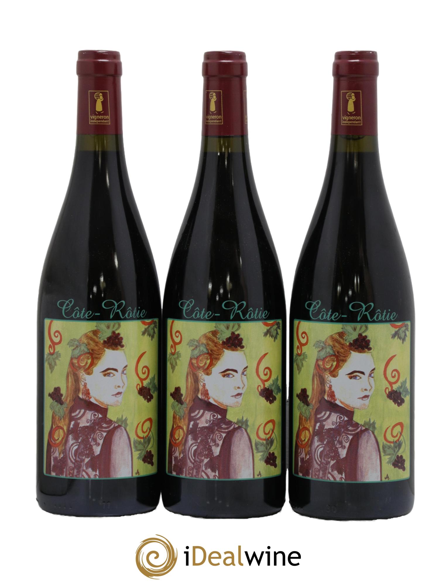 Côte-Rôtie La Péroline Vignobles Levet 2015 - Posten von 3 Flaschen - 0