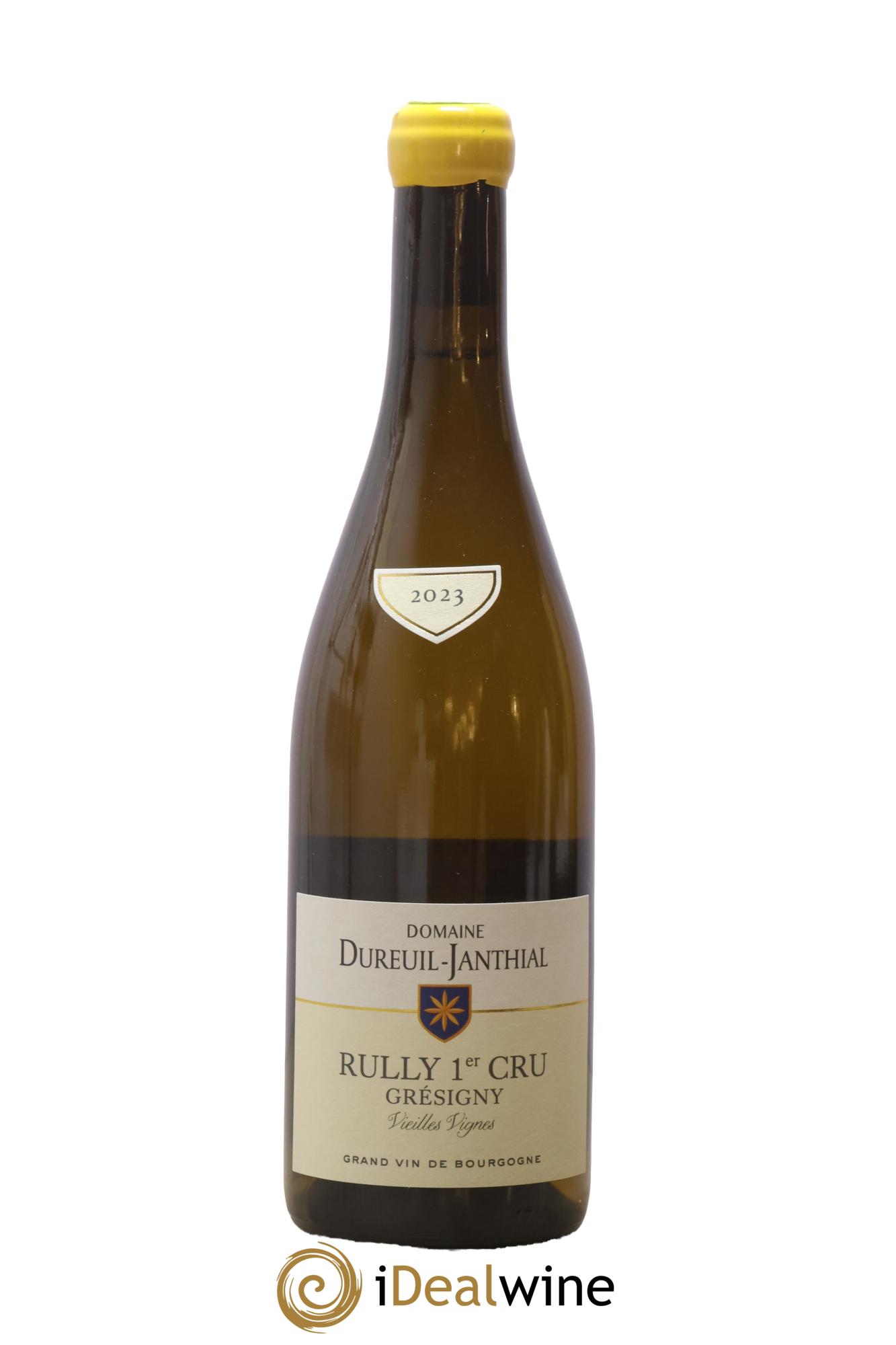 Rully 1er Cru Grésigny Vieilles Vignes Vincent Dureuil-Janthial 2023 - Lot of 1 bottle - 0