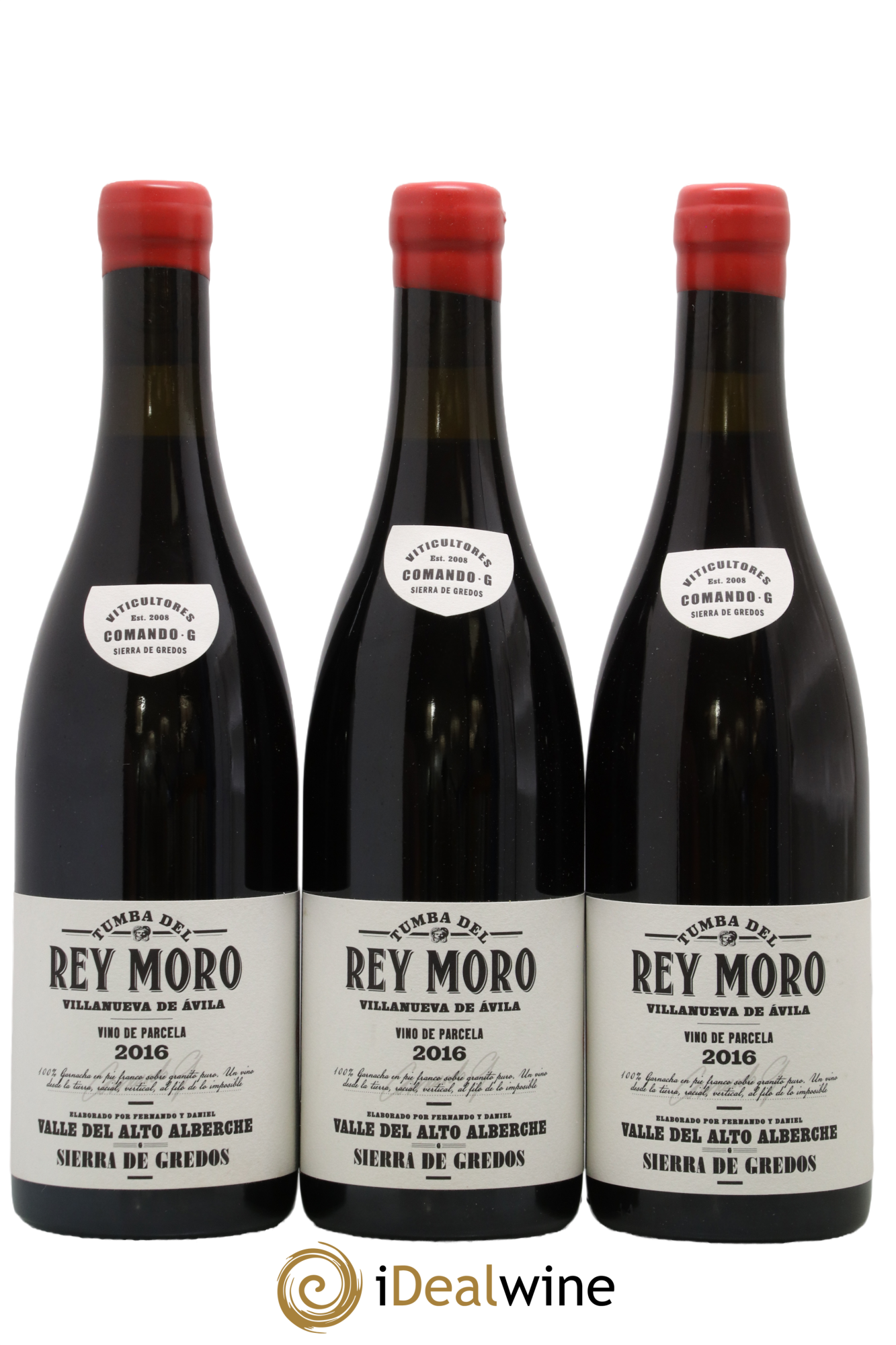 Espagne Commando G Tumba del Rey Moro 2016 - Lot de 3 bouteilles - 0