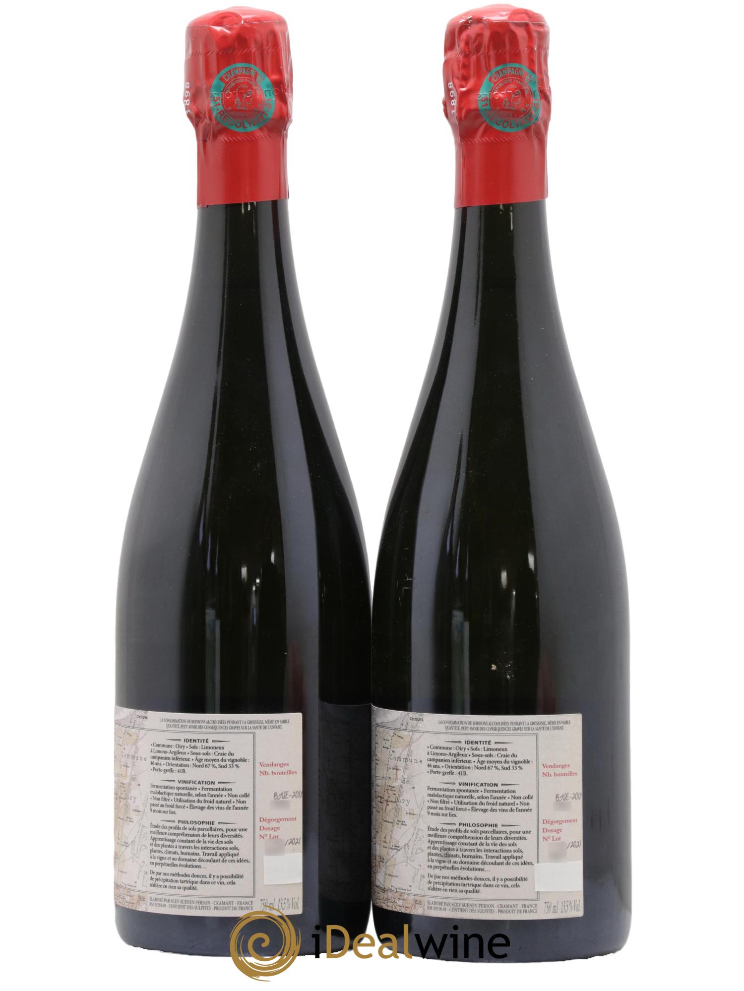 Oiry Blanc de Blancs Grand Cru Extra-Brut Suenen - Lot de 2 bouteilles - 1