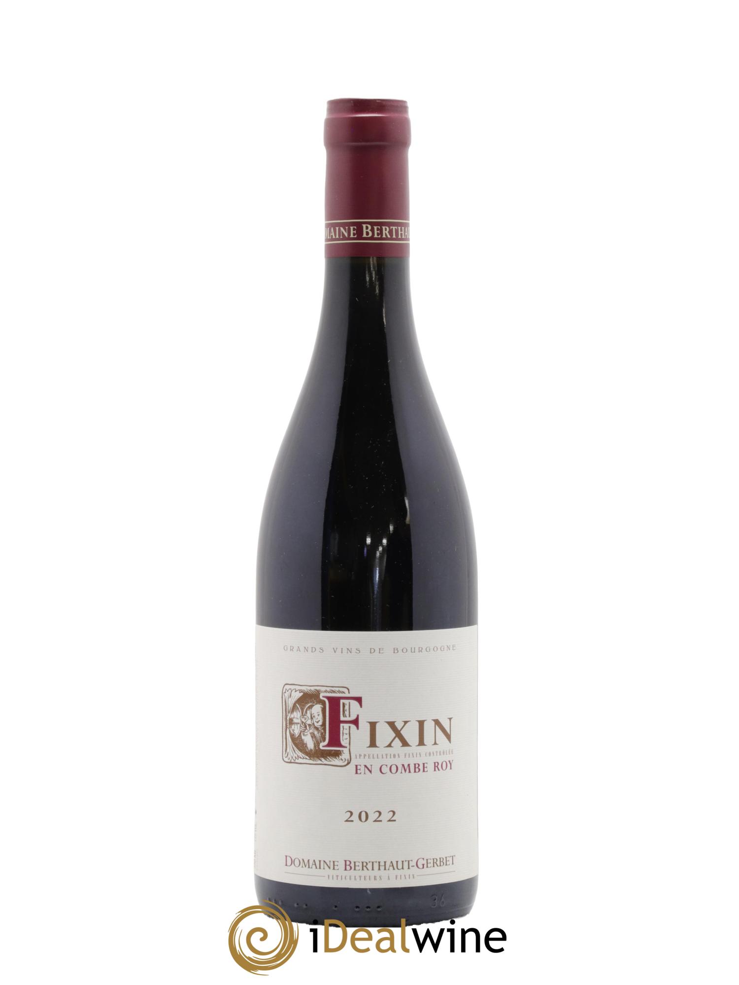 Fixin En Combe Roy Berthaut-Gerbet 2022 - Lot de 1 bouteille - 0