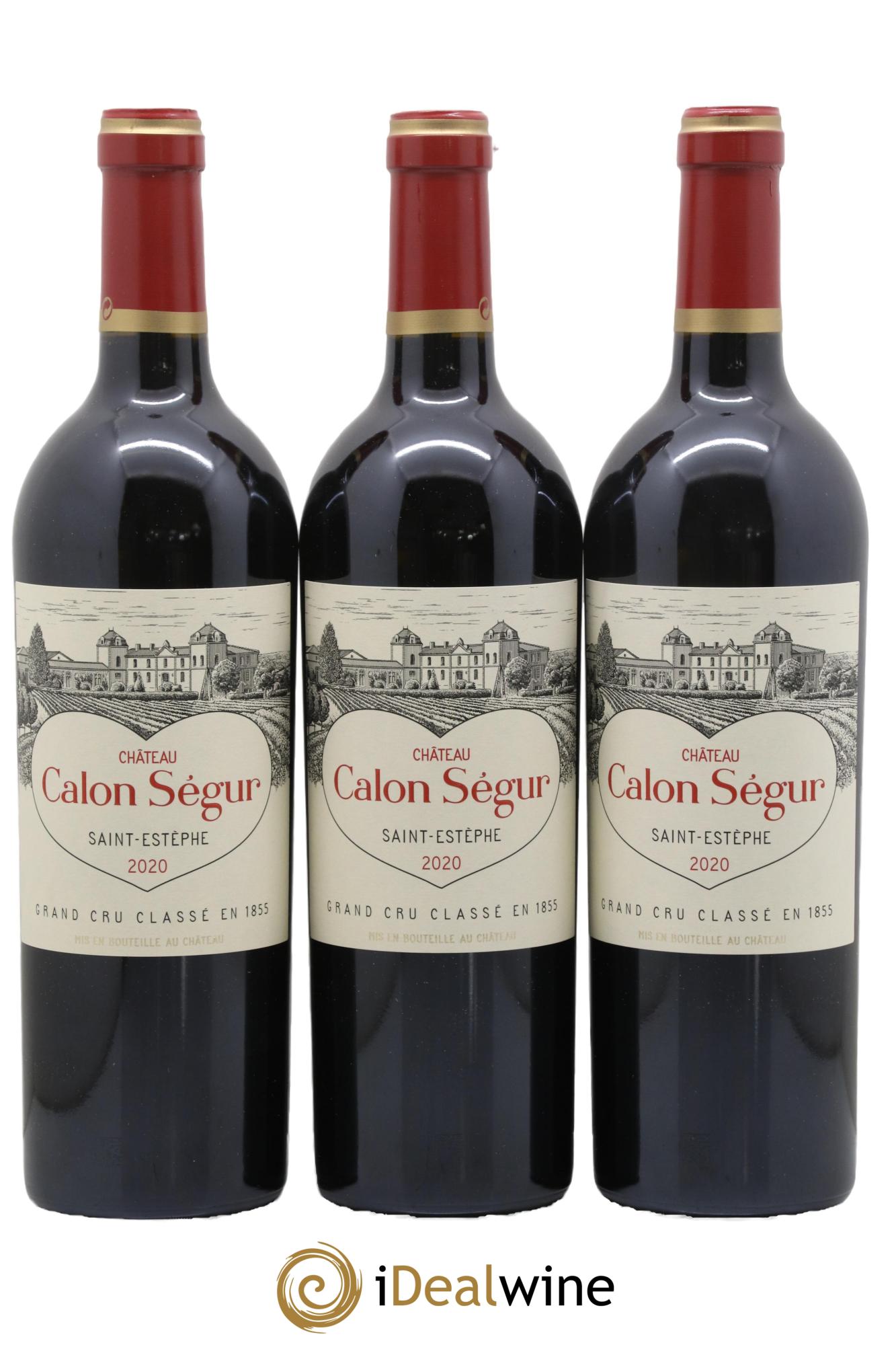 Château Calon Ségur 3ème Grand Cru Classé 2020 - Posten von 3 Flaschen - 0