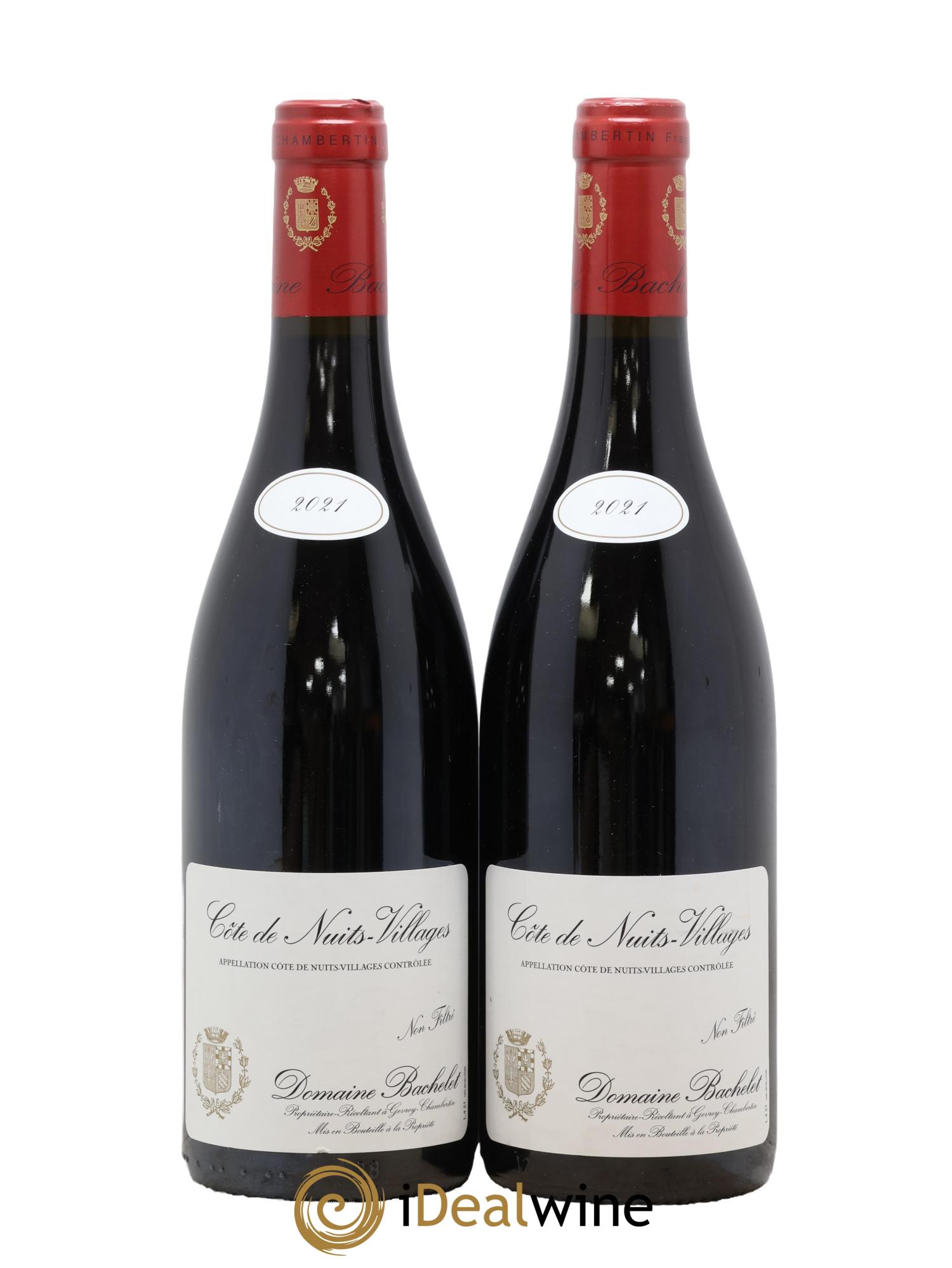 Côte de Nuits-Villages Denis Bachelet (Domaine) 2021 - Lot de 2 bouteilles - 0