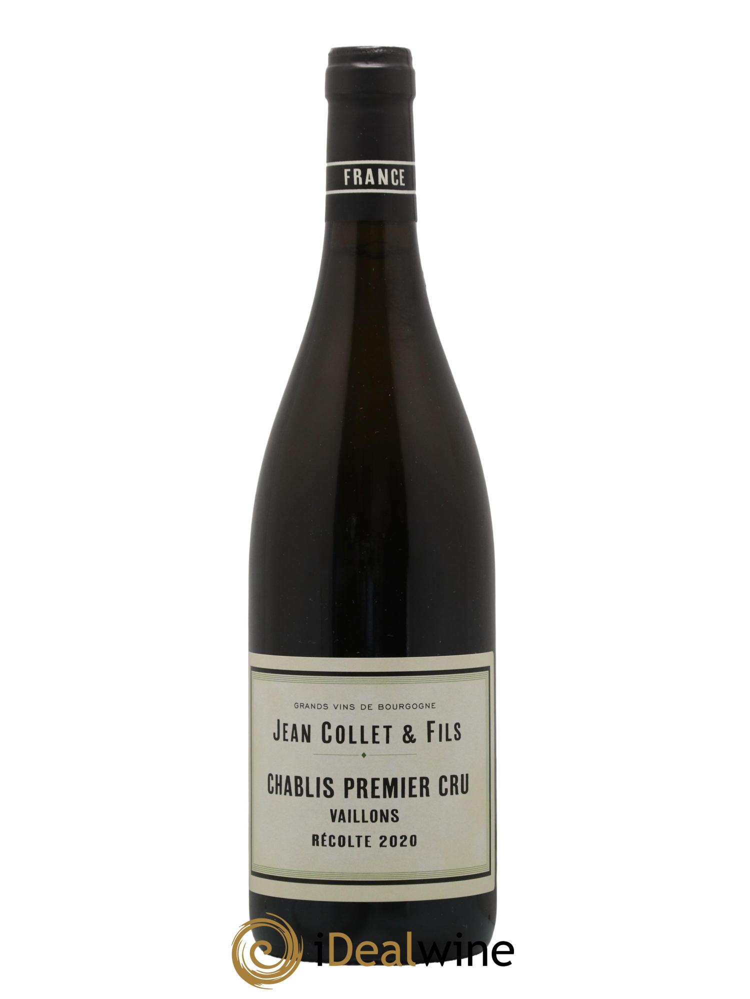 Chablis 1er Cru Vaillons Jean Collet 2020 - Lot of 1 bottle - 0