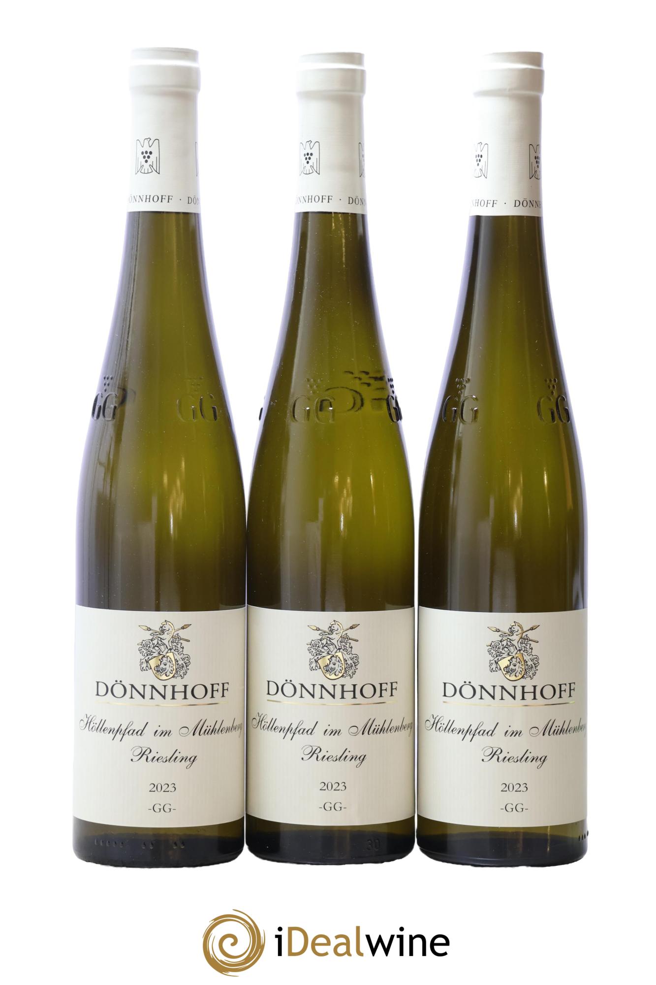 Allemagne Nahe Riesling GG Höllenpfad Im Mühlenberg Dönnhoff 2023 - Lot de 3 bouteilles - 0