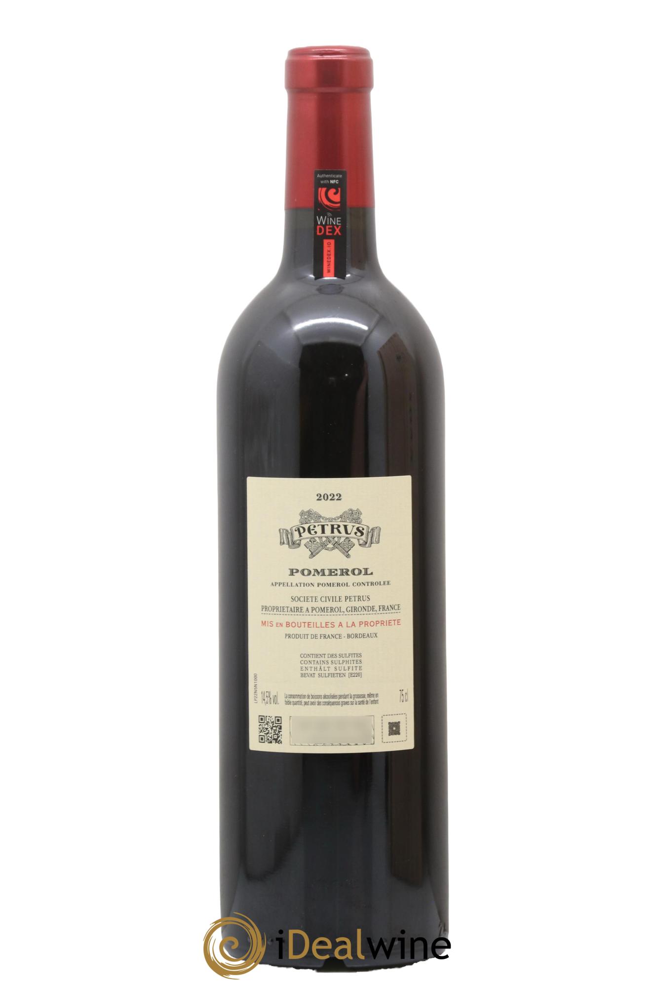 Petrus 2022 - Posten von 1 Flasche - 2