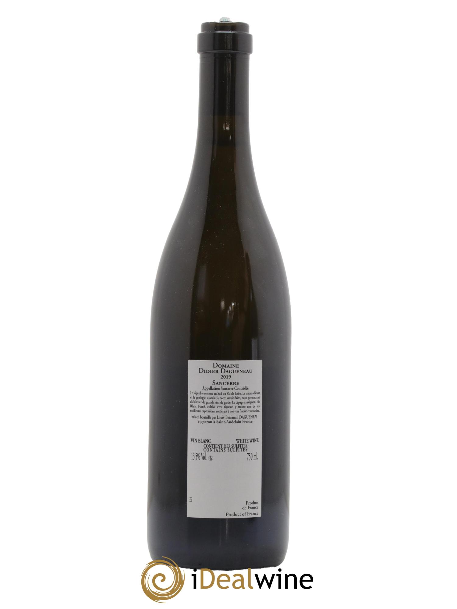 Sancerre En Chailloux Dagueneau  2019 - Lot de 1 bouteille - 1