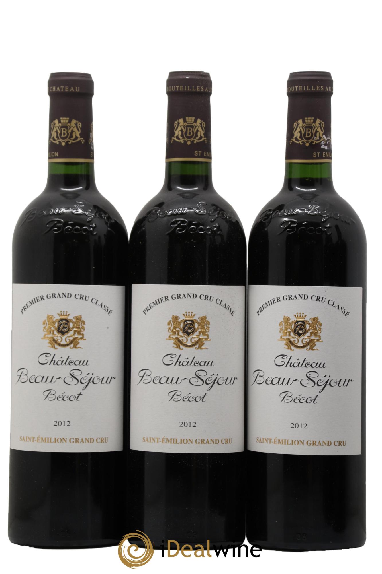 Château Beau-Séjour Bécot 1er Grand Cru Classé B 2012 - Lot de 6 bouteilles - 2