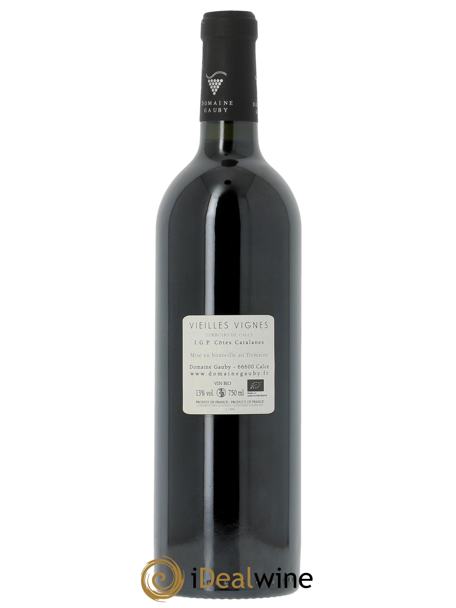 Côtes Catalanes Vieilles Vignes Gauby (Domaine) 2014 - Lot de 1 bouteille - 1