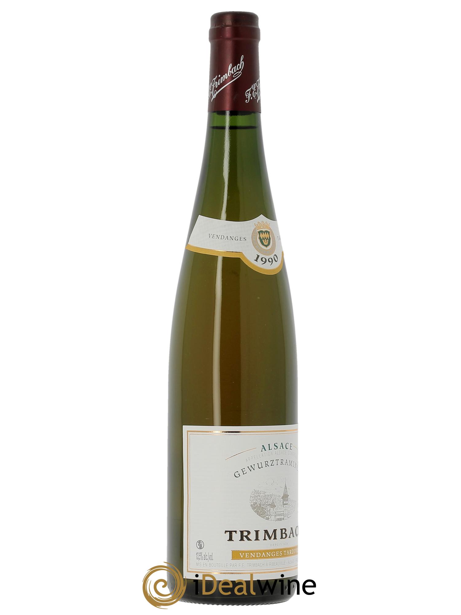 Alsace Gewurztraminer Vendanges Tardives Trimbach (Domaine)  1990 - Lotto di 1 bottiglia - 2