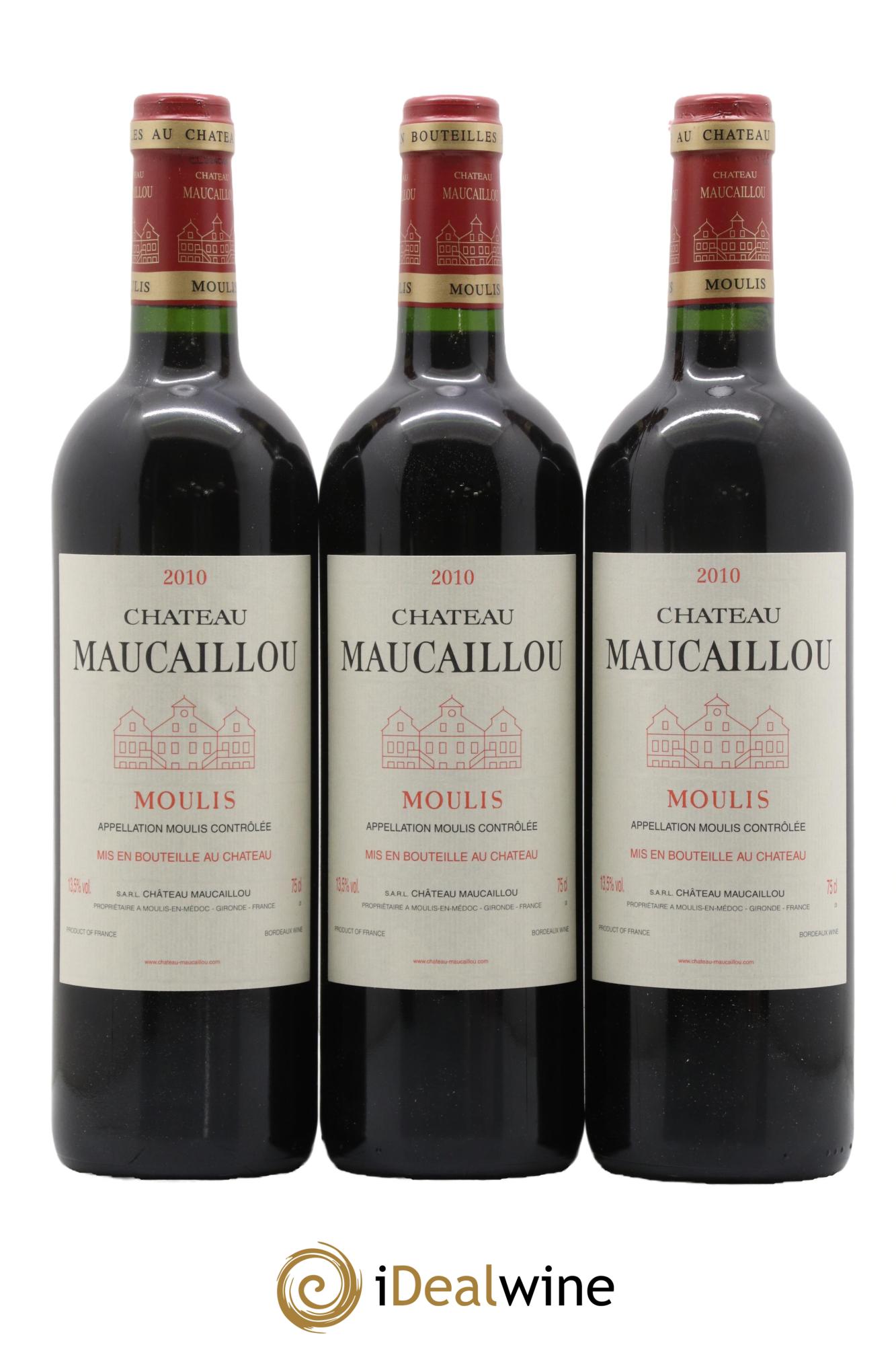 Château Maucaillou 2010 - Lotto di 6 bottiglie - 2