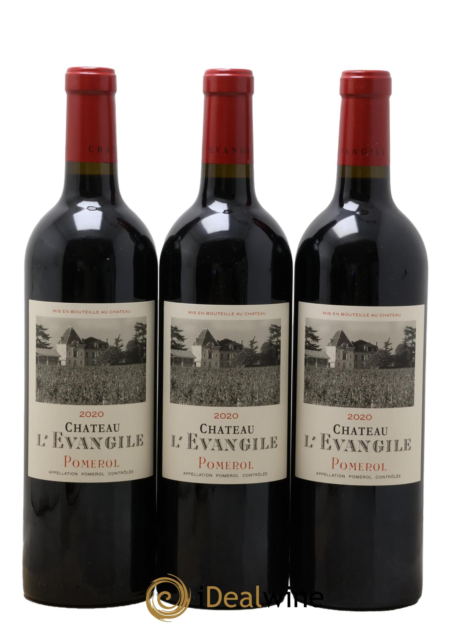 Château l' Évangile 2020 - Lot of 6 bottles - 1