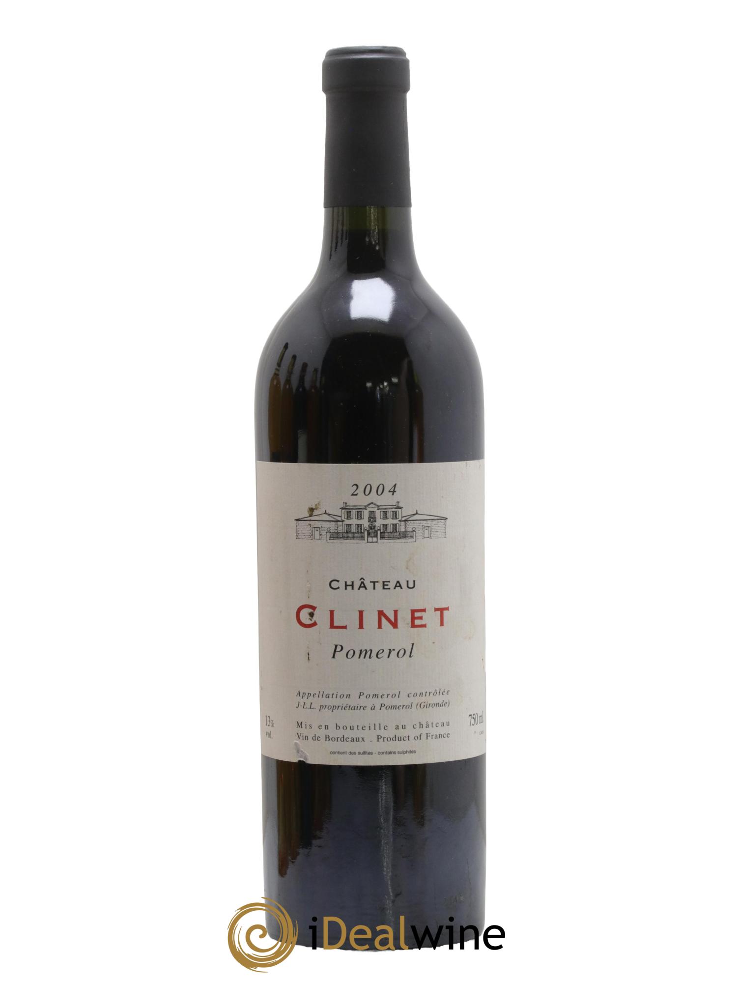 Château Clinet 2004 - Lot de 1 bouteille - 0