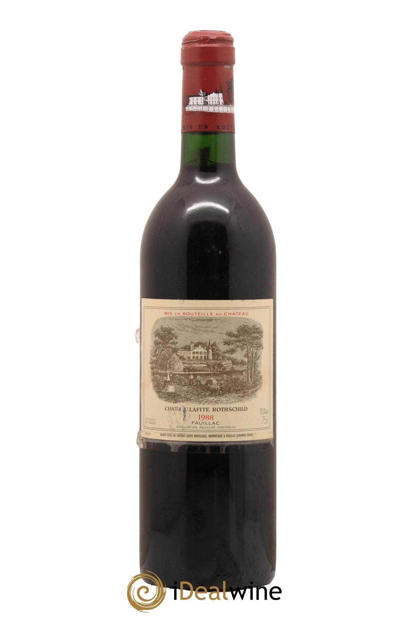 Château Lafite Rothschild 1er Grand Cru Classé 1988 - Lot de 1 bouteille - 0