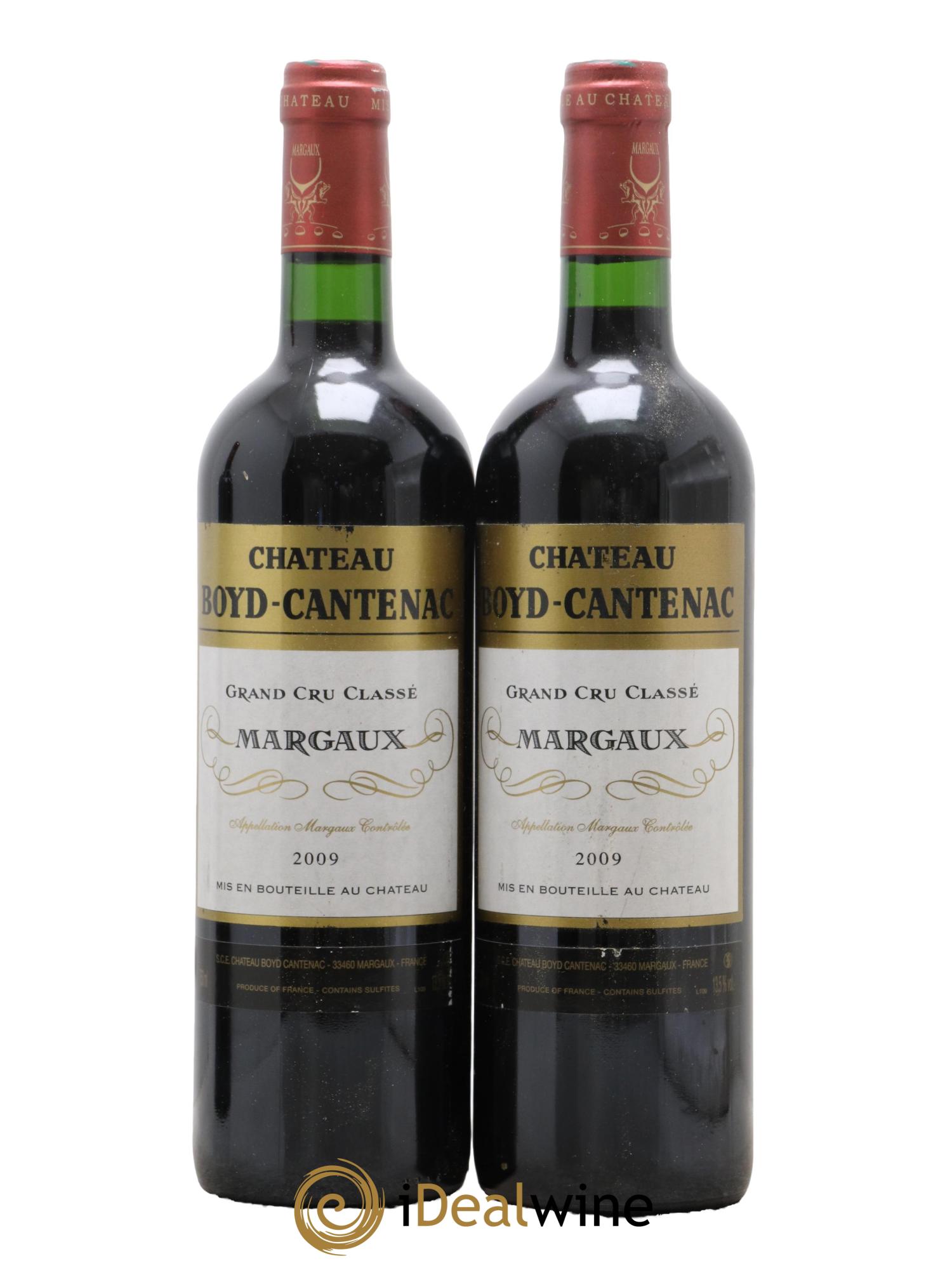 Château Boyd Cantenac 3ème Grand Cru Classé 2009 - Lot of 2 bottles - 0