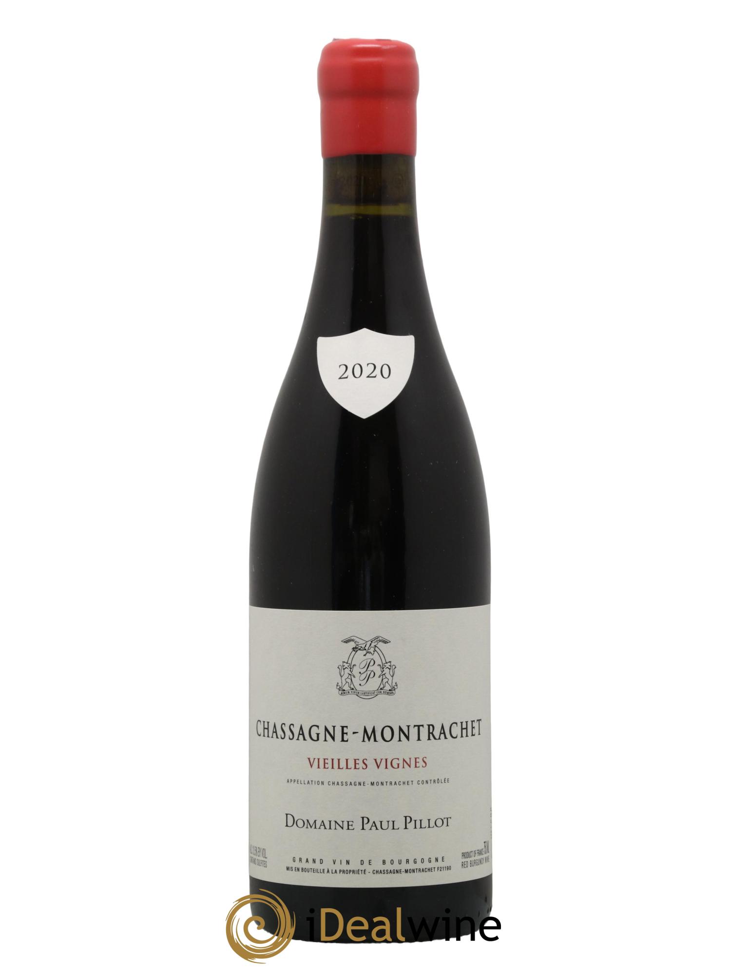 Chassagne-Montrachet Vieilles Vignes Paul Pillot (Domaine) 2020 - Lot de 1 bouteille - 0