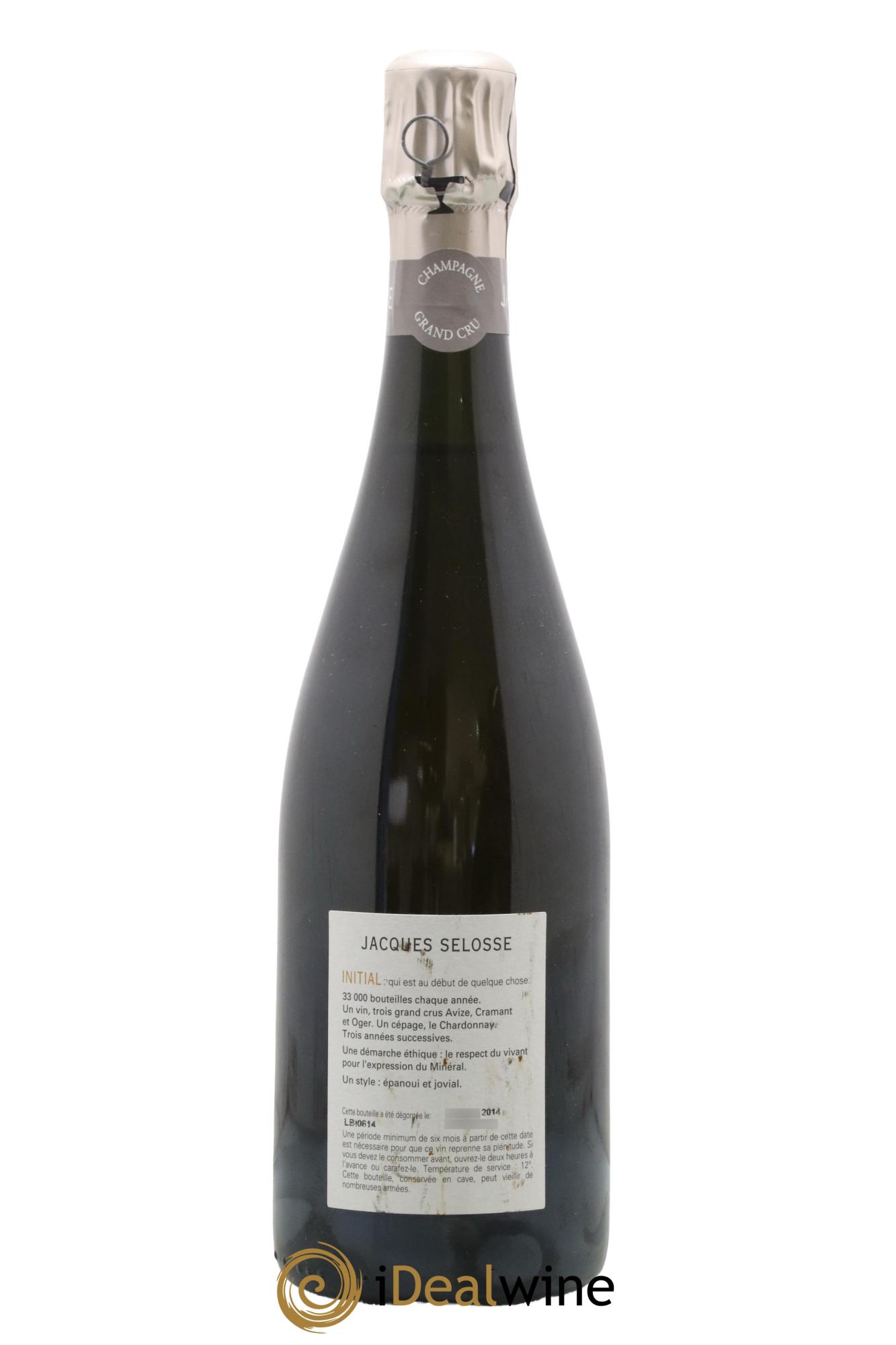 Initial Brut Jacques Selosse - Lot de 1 bouteille - 1