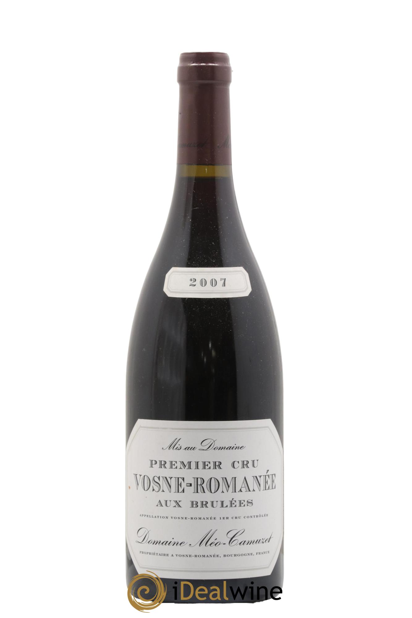 Vosne-Romanée 1er Cru Aux Brûlées Méo-Camuzet (Domaine) 2007 - Lotto di 1 bottiglia - 0