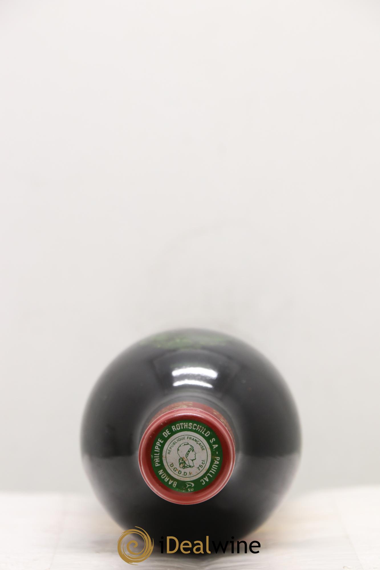 Château Mouton Rothschild 1er Grand Cru Classé 1984 - Lot de 1 bouteille - 1