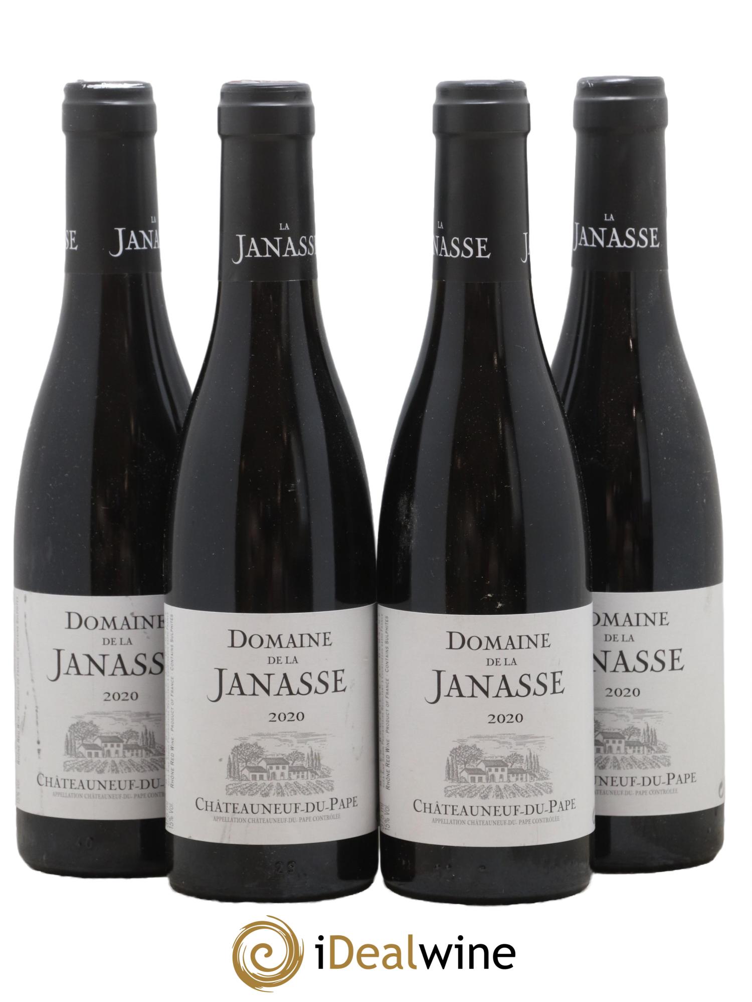 Châteauneuf-du-Pape La Janasse (Domaine de) 2020 - Lot de 4 demi bouteilles - 0