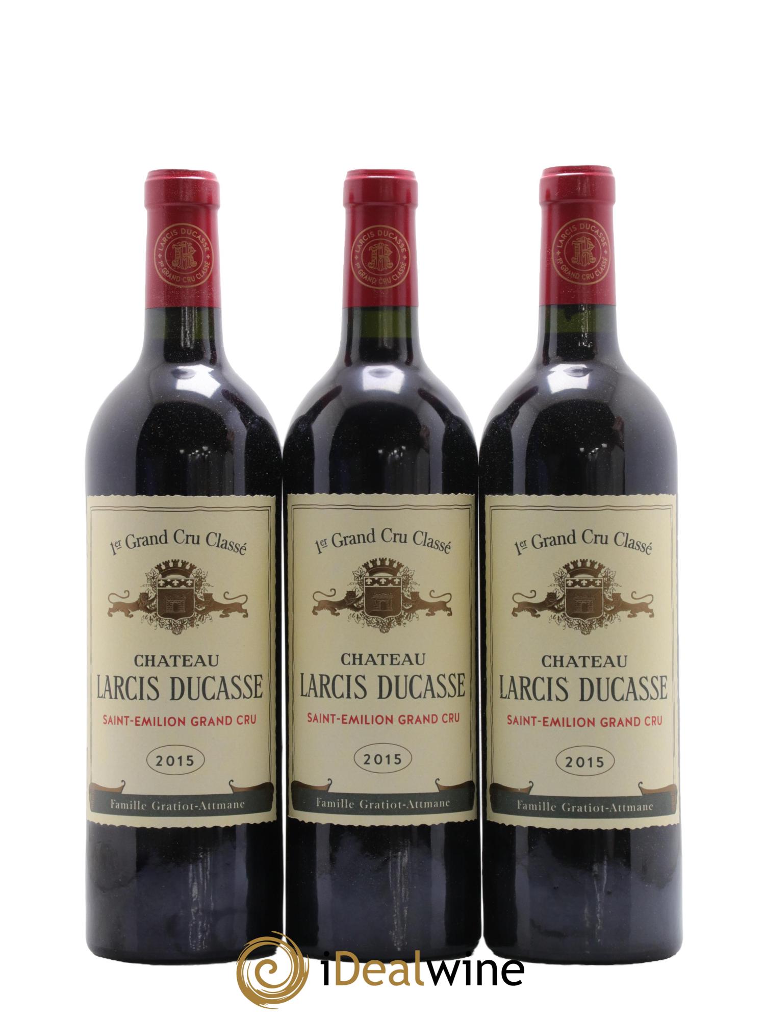 Château Larcis Ducasse 1er Grand Cru Classé B 2015 - Lot de 6 bouteilles - 2