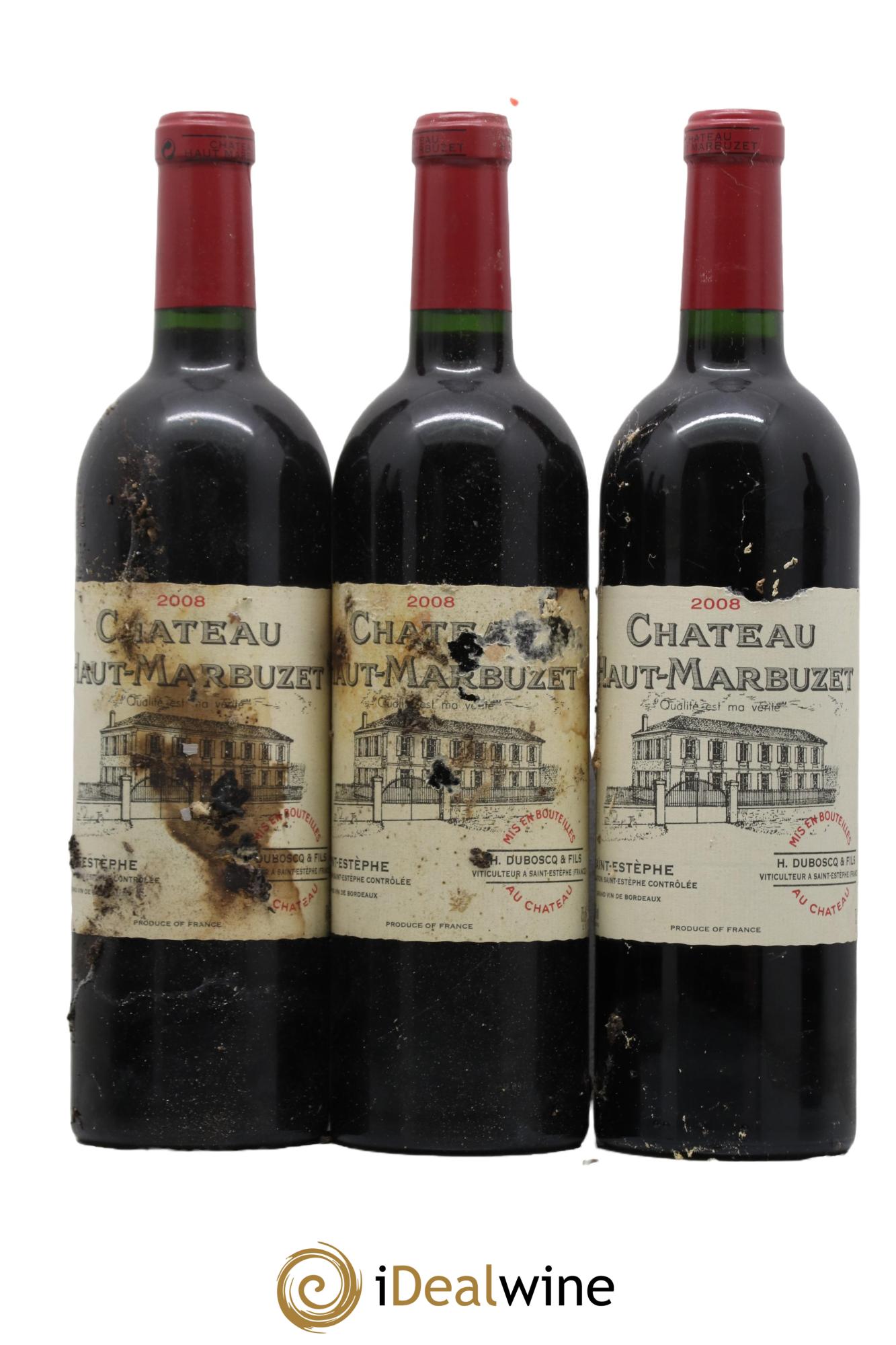 Château Haut Marbuzet 2008 - Lot de 12 bouteilles - 3
