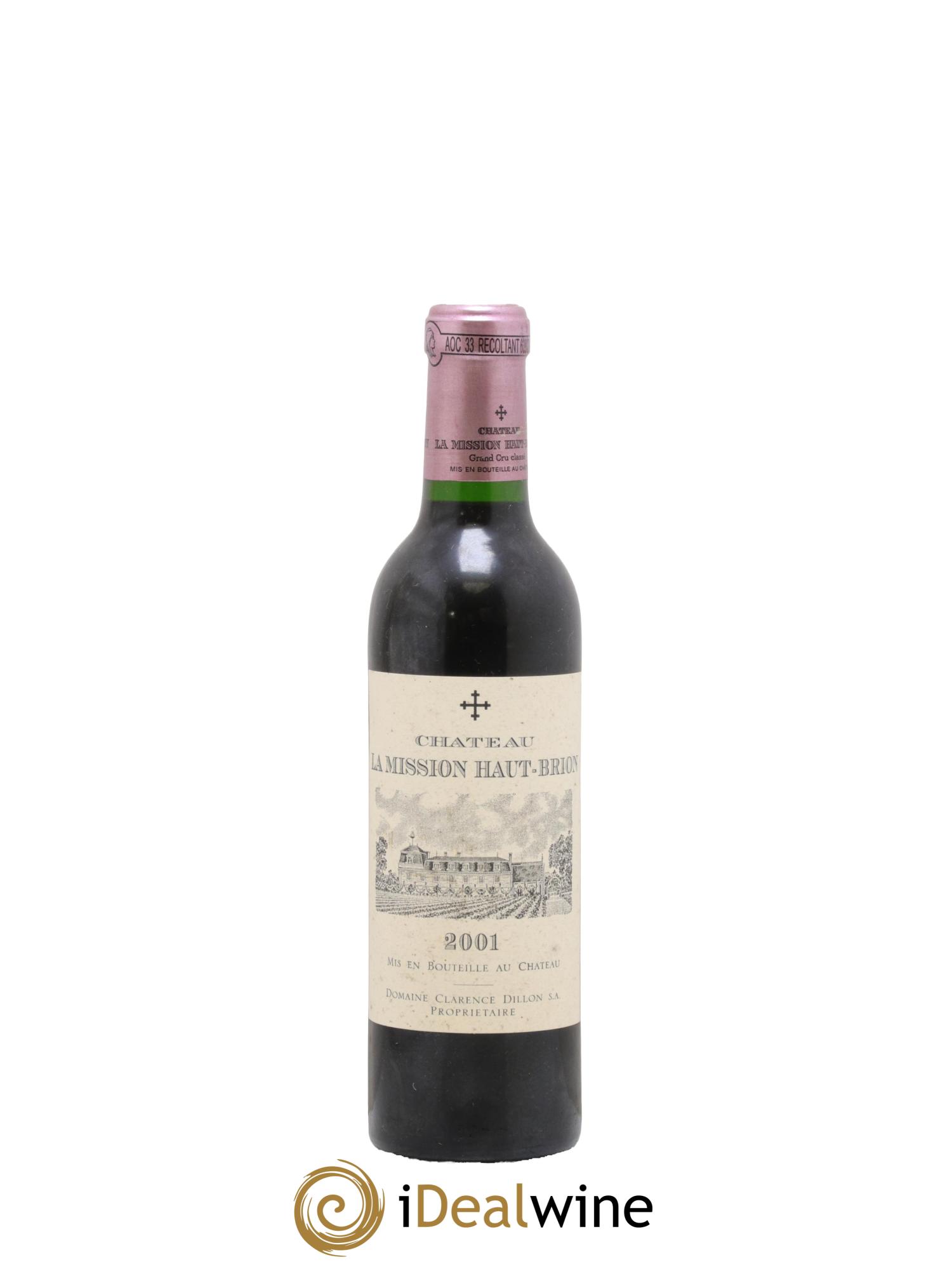 Château la Mission Haut-Brion Cru Classé de Graves 2001 - Posten von 1 Demi-Flasche - 0