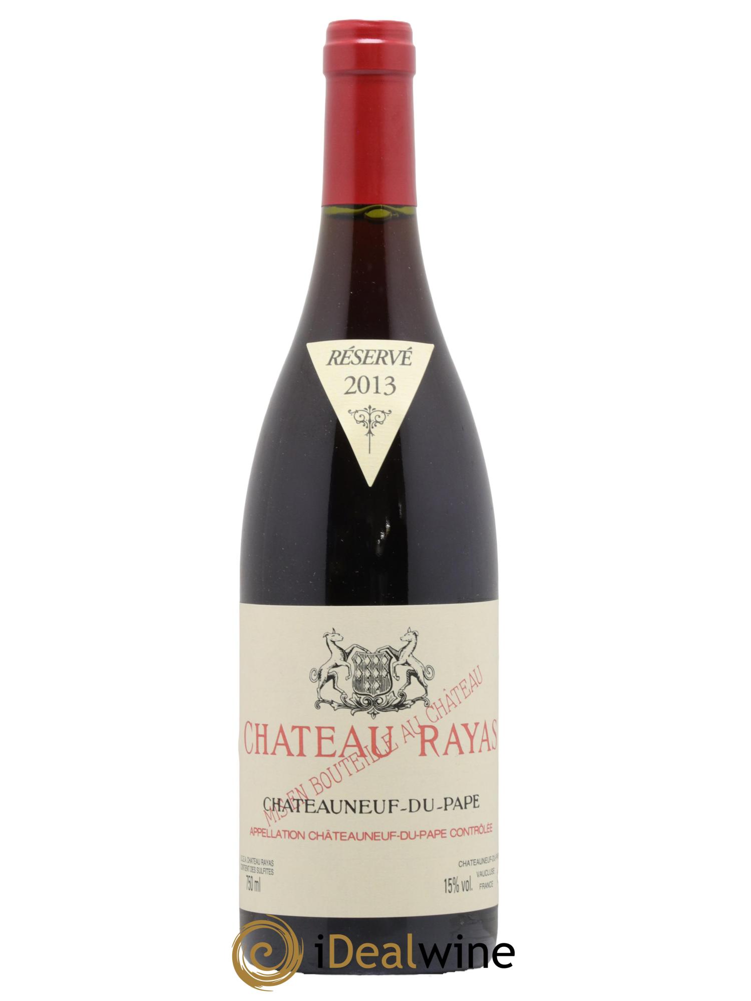 Châteauneuf-du-Pape Château Rayas Emmanuel Reynaud 2013 - Lot de 1 bouteille - 0