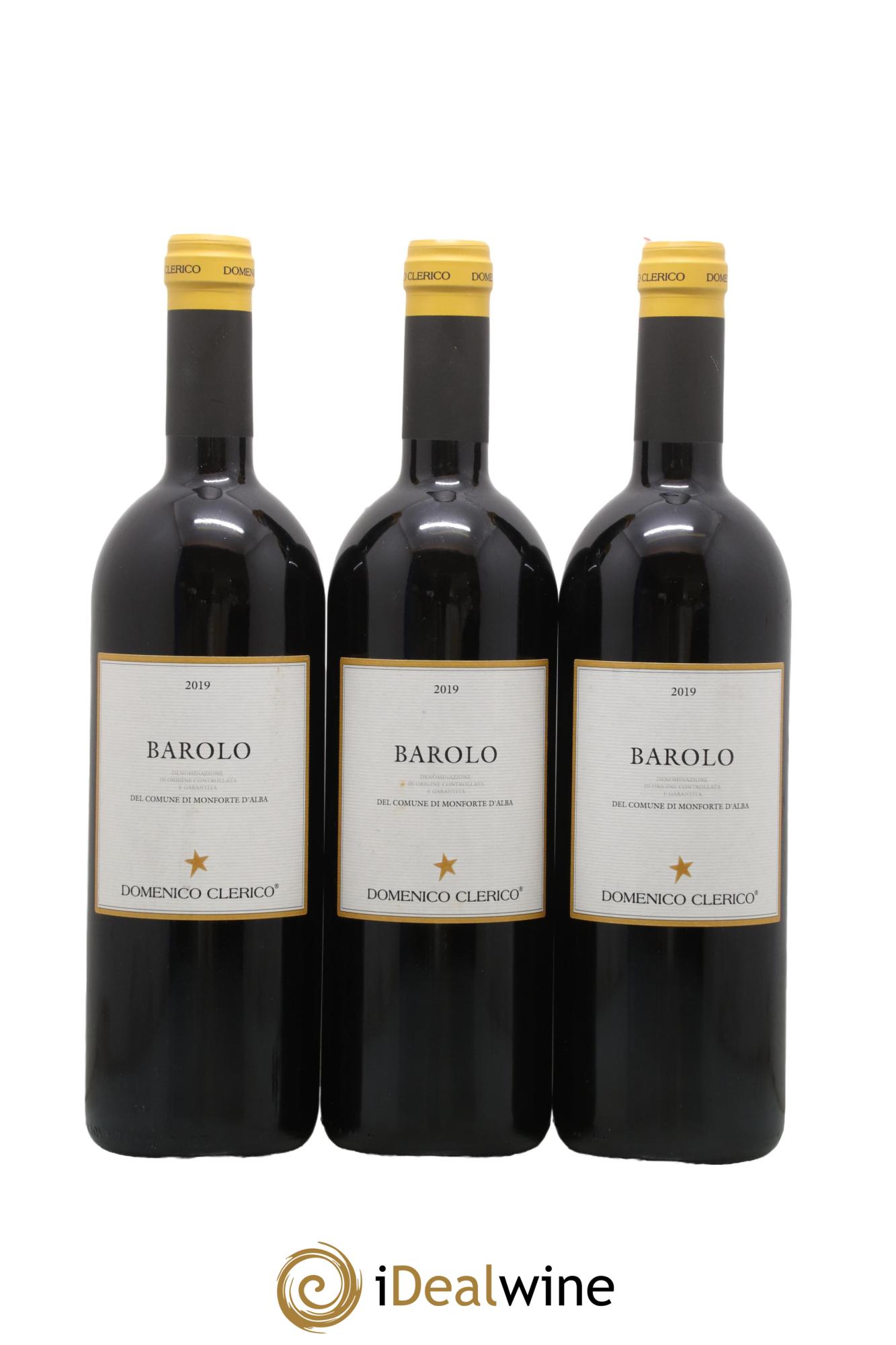 Barolo DOCG Domenico Clerico 2019 - Lot of 3 bottles - 0