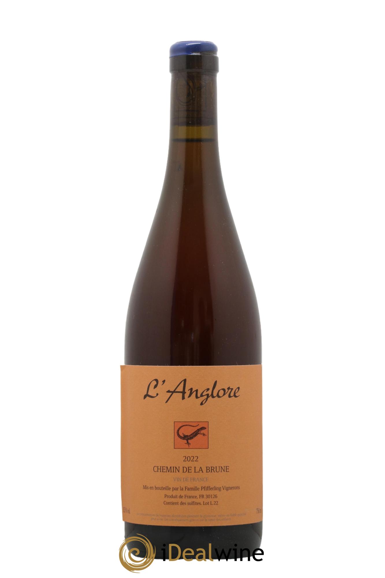 Vin de France Chemin de la brune L'Anglore 2022 - Lot de 1 bouteille - 0