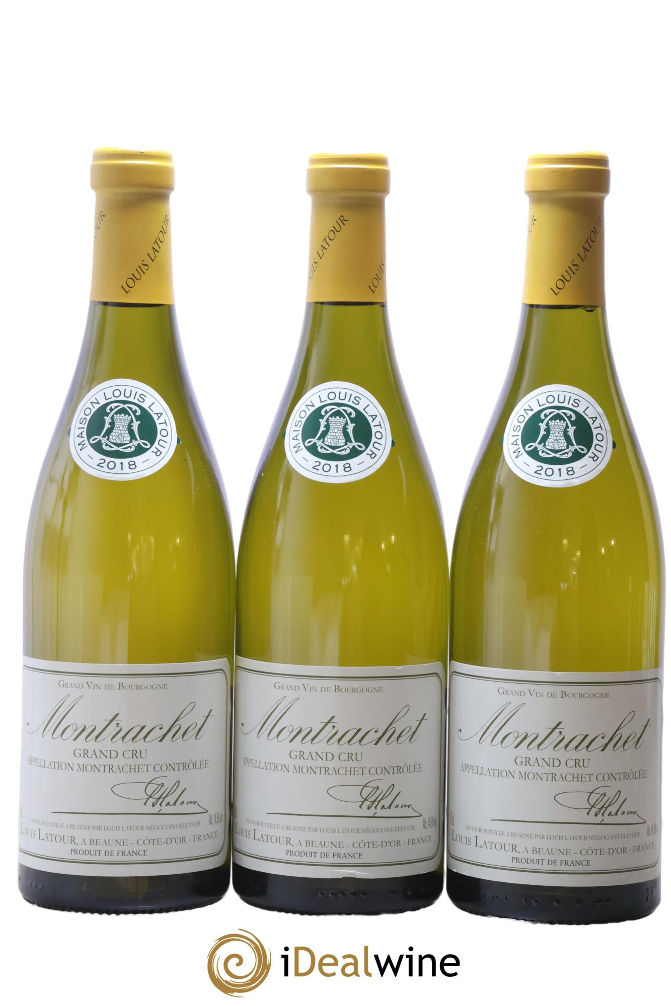 Montrachet Grand Cru Louis Latour 2018 - Posten von 3 Flaschen - 0