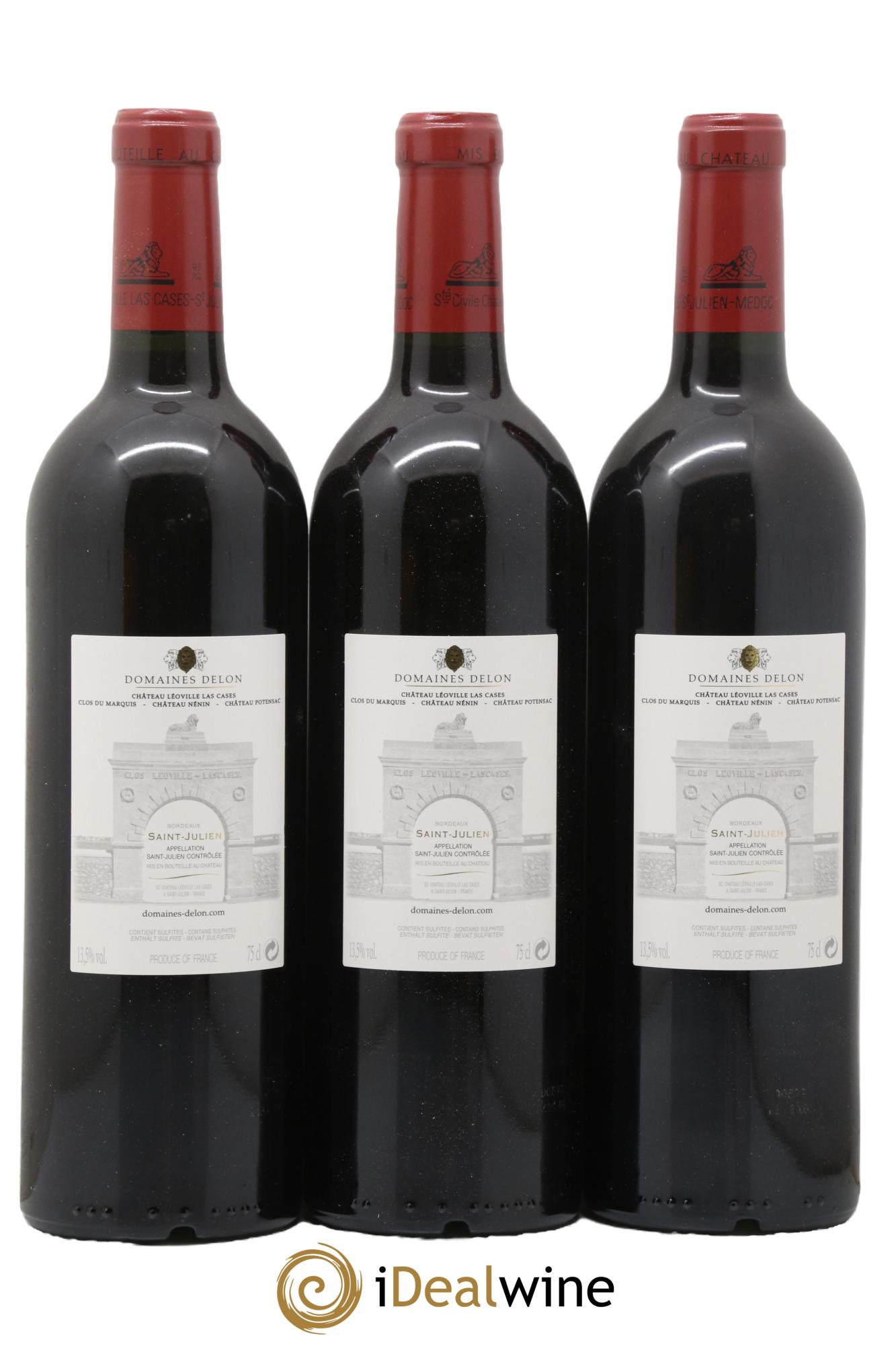 Château Léoville Las Cases 2ème Grand Cru Classé 2016 - Lotto di 6 bottiglie - 2
