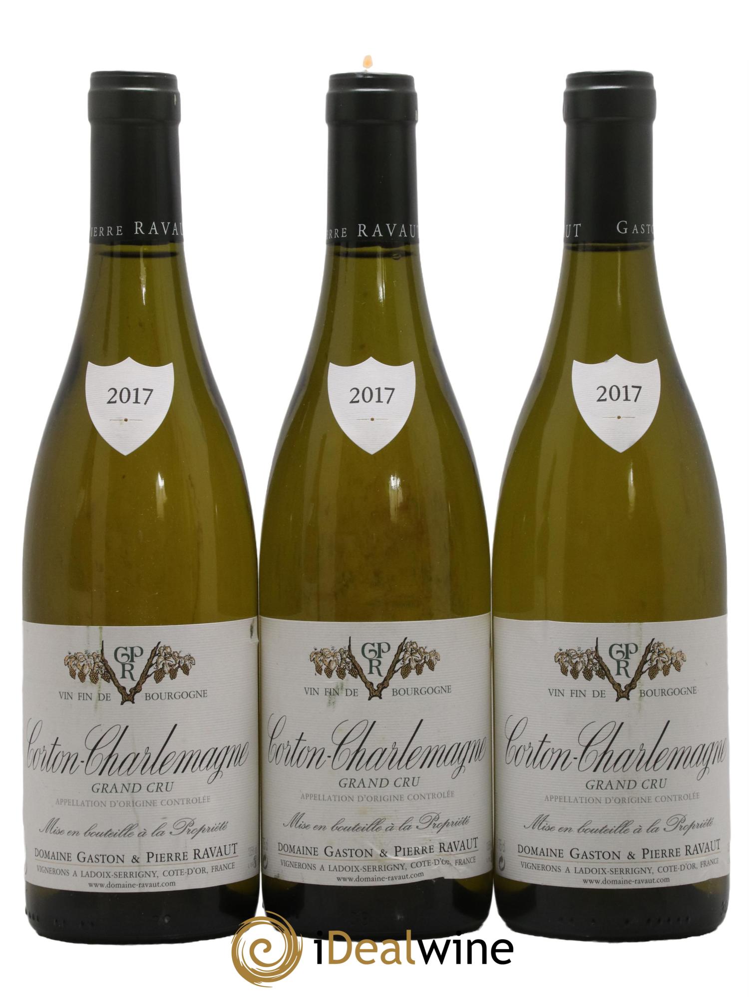 Corton-Charlemagne Grand Cru Ravaut 2017 - Posten von 3 Flaschen - 0
