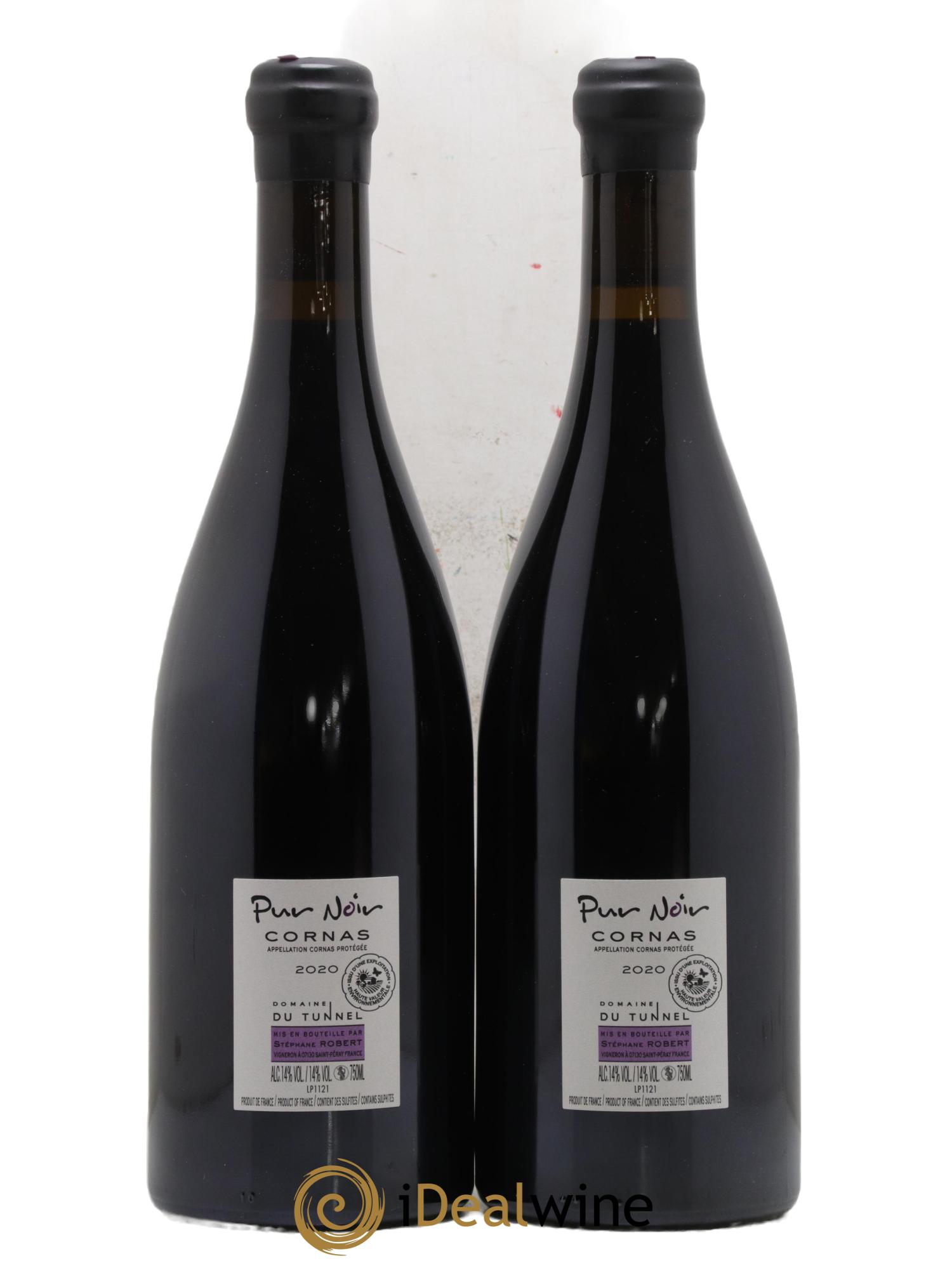 Cornas Pur Noir Tunnel (Domaine du) 2020 - Lot of 2 bottles - 1