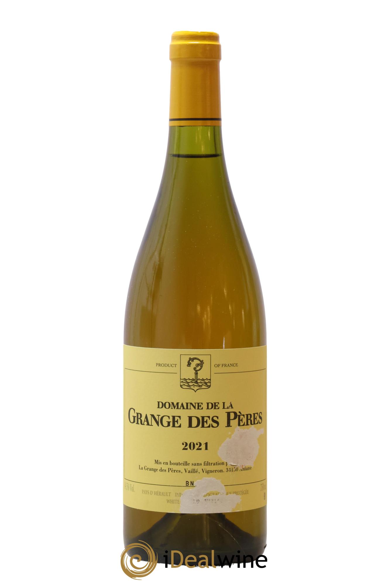 IGP Pays d'Hérault Grange des Pères Laurent Vaillé 2021 - Lot of 1 bottle - 0
