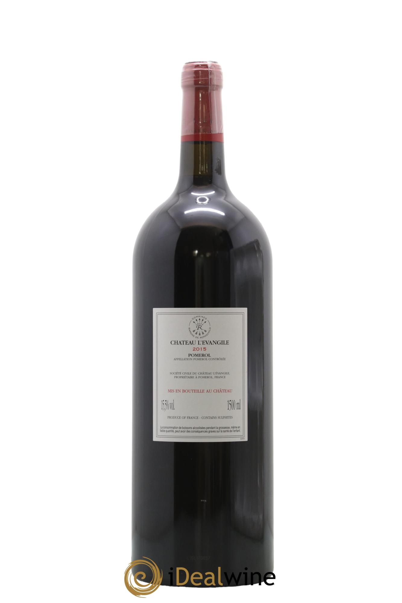Château l' Évangile 2015 - Lot of 1 magnum - 2