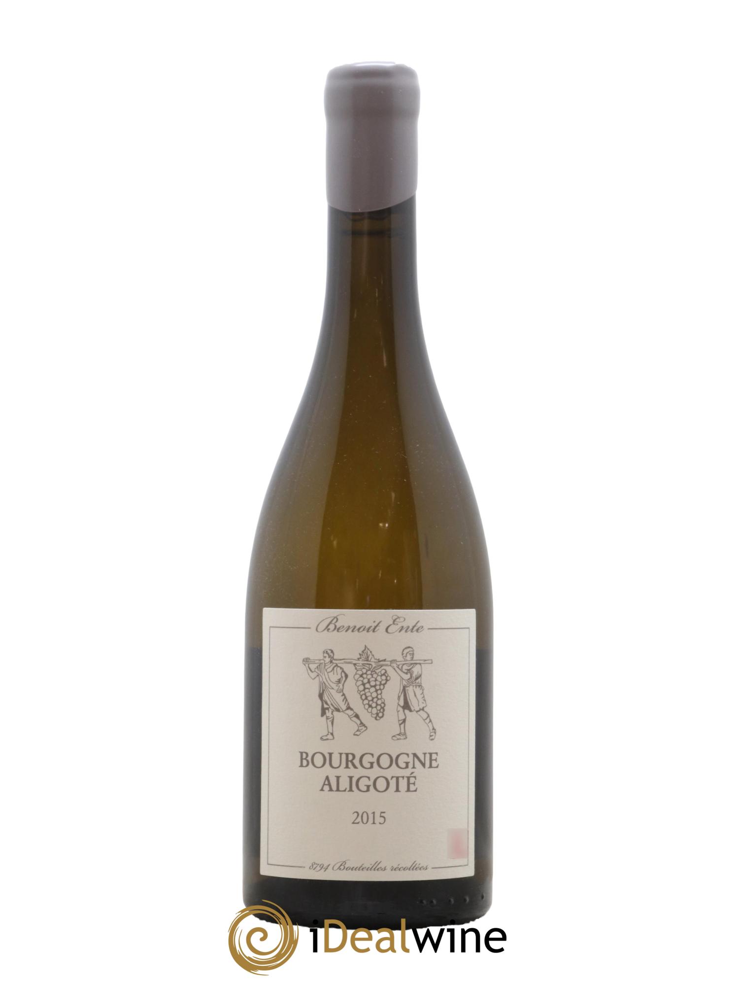 Bourgogne Aligoté Benoit Ente 2015 - Lot de 1 bouteille - 0