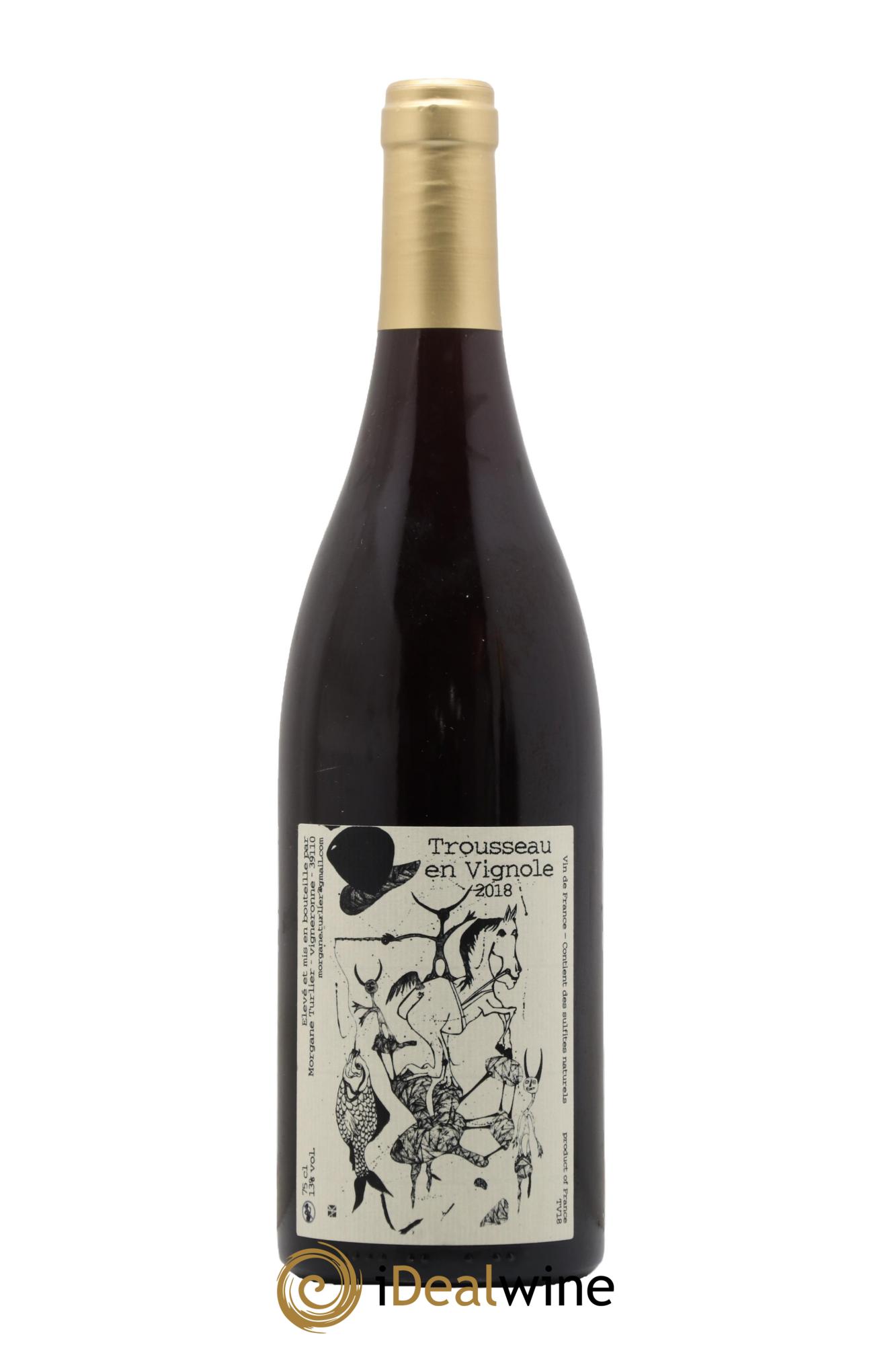 Vin de France Trousseau en Vignole Morgane Turlier 2018 - Lot de 1 bouteille - 0