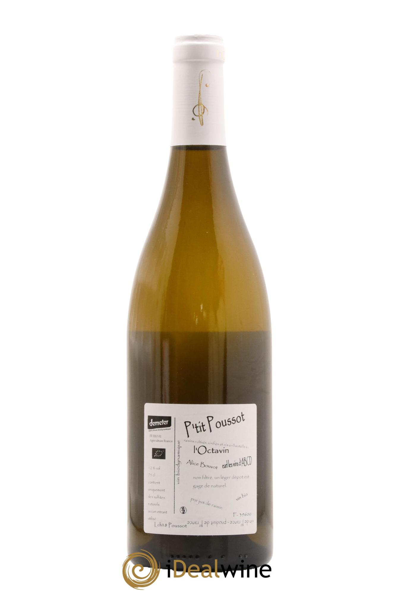 Vin de France P'tit Poussot Domaine de l'Octavin 2018 - Lot de 1 bouteille - 1