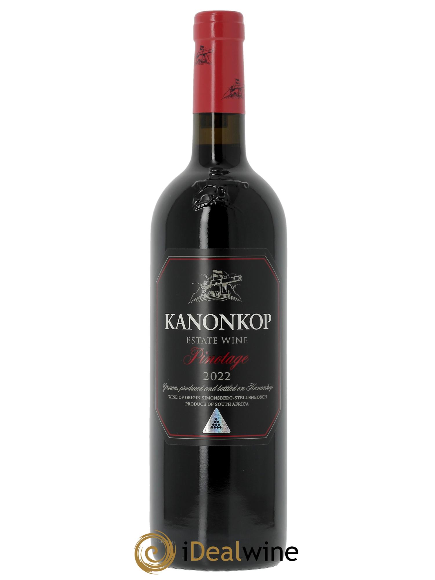 Stellenbosch Kanonkop Black Label Pinotage  2022 - Lot de 1 bouteille - 1