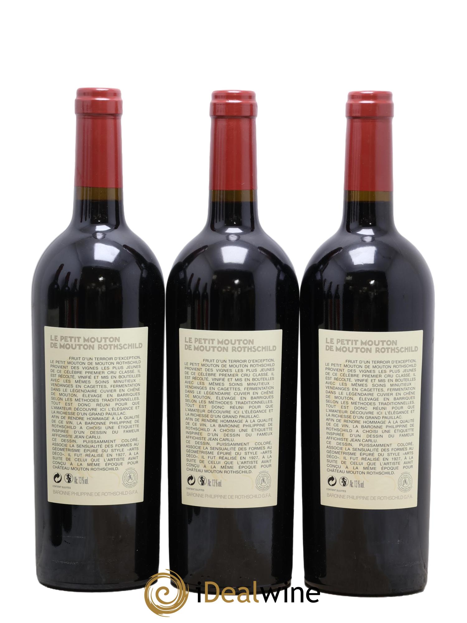 Petit Mouton Second Vin 2012 - Lotto di 6 bottiglie - 2