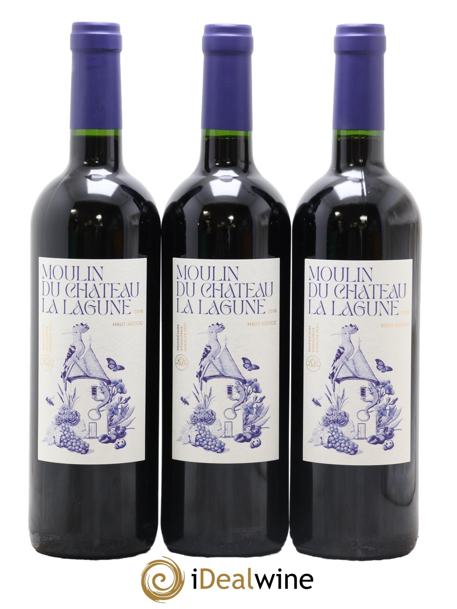 Moulin de La Lagune Second Vin 2019 - Lot de 3 bouteilles - 0