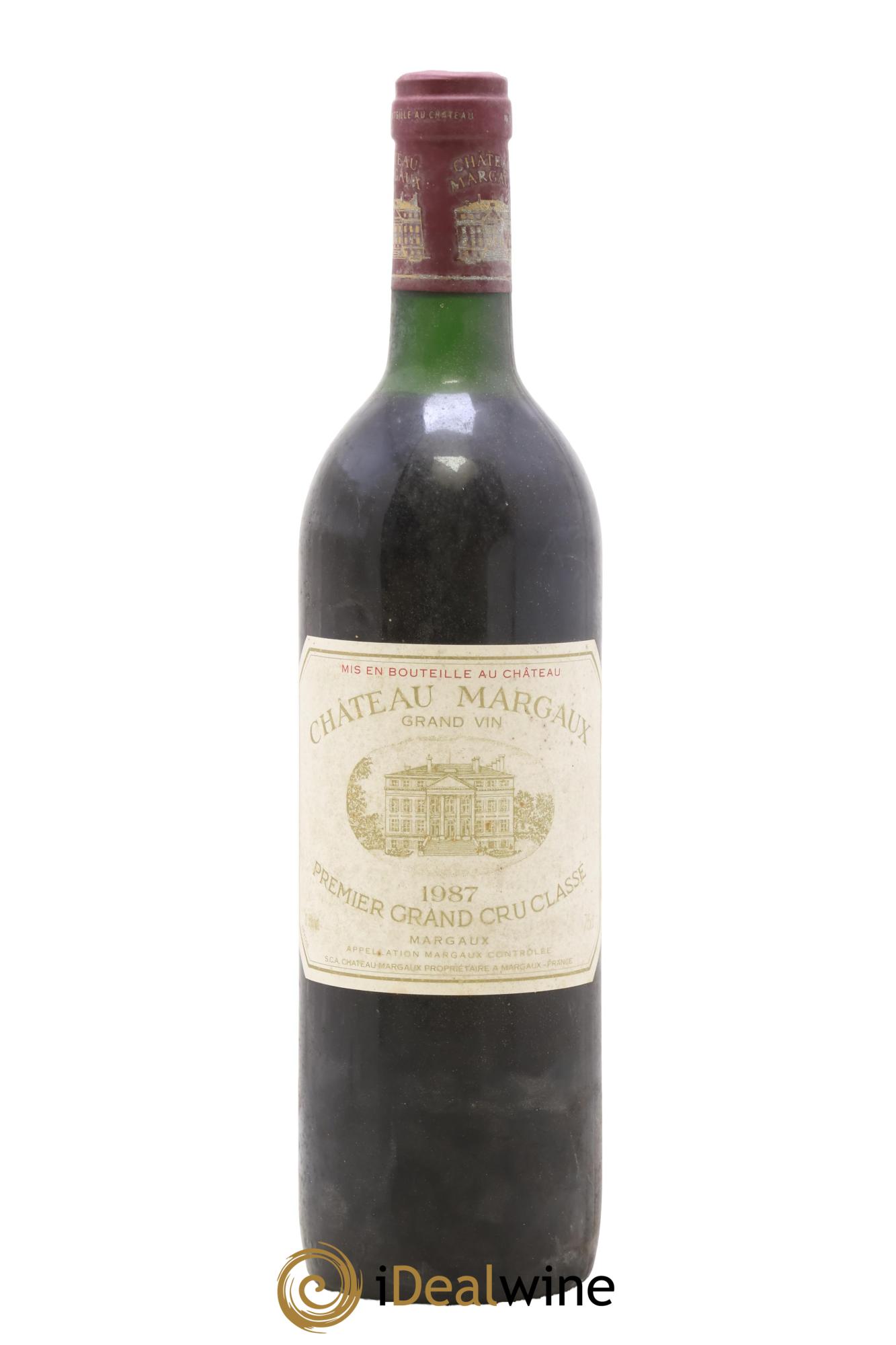 Château Margaux 1er Grand Cru Classé 1987 - Lot of 1 bottle - 0